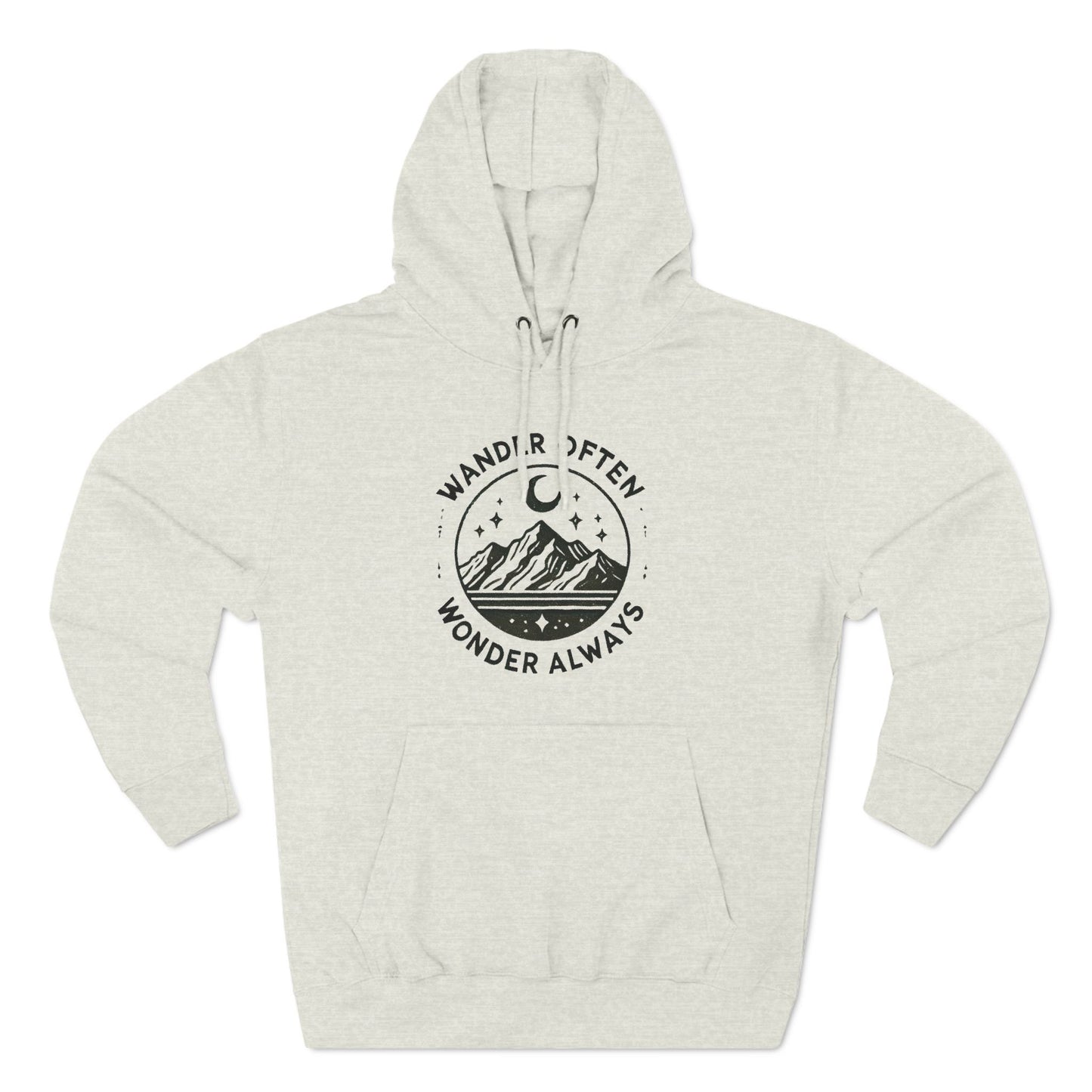 Wander Often Wonder Always Graphic Hoodie