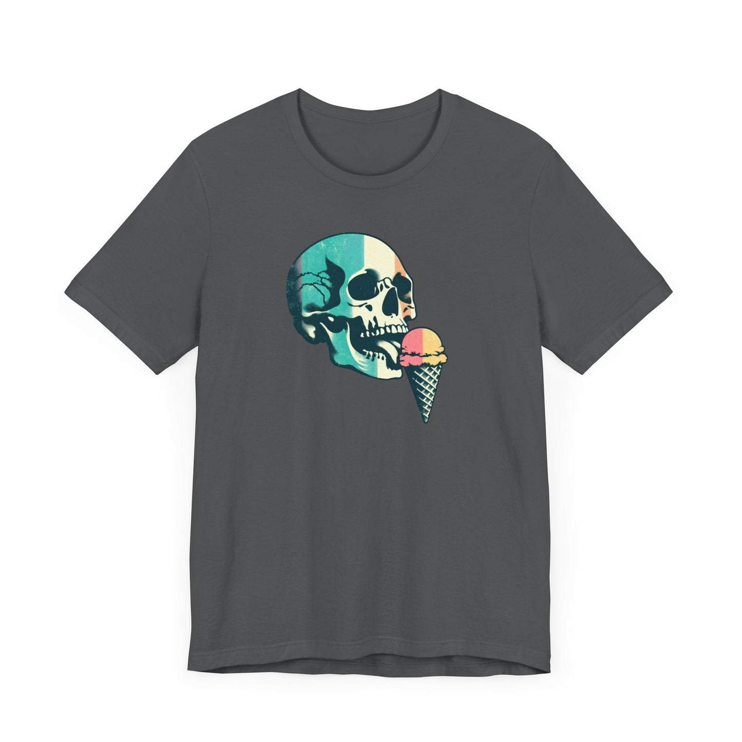 Skull Tee: Embrace Cool Comfort and Style with This Crewneck Tshirt Makes a Great Gift