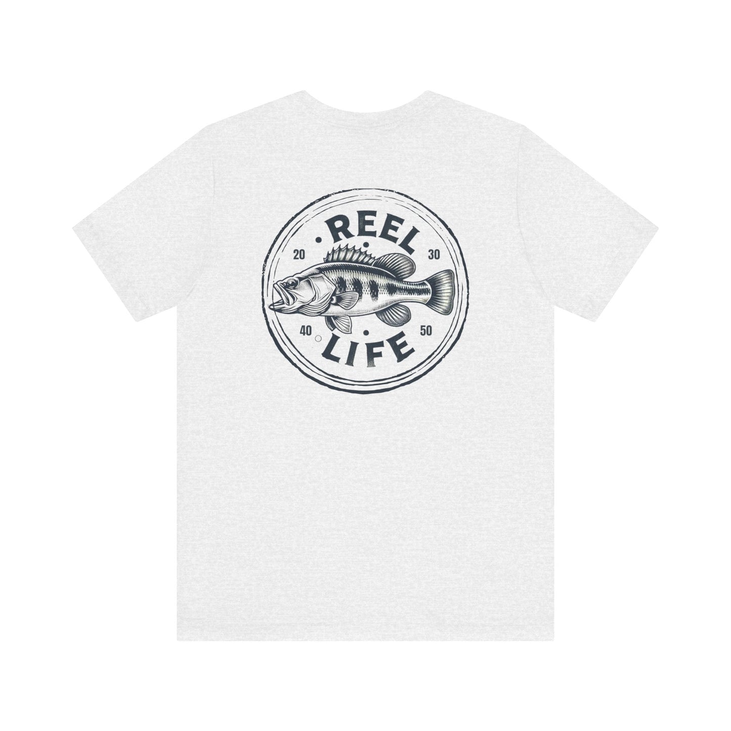 Reel Life Fishing Tee: Cast Away in Comfort & Style! Great Gift Idea for Anyone who Loves Fishing