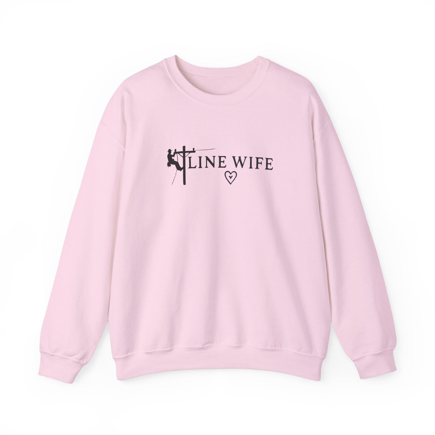 Lineman Wife Graphic Sweatshirt - Lineman Shirt Thoughtful Gift Idea for Loved Ones