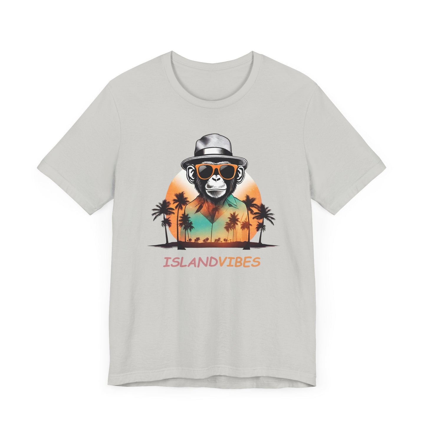 Island Monkey Business: Unisex Tee for Tropical Vibes! Great Gift