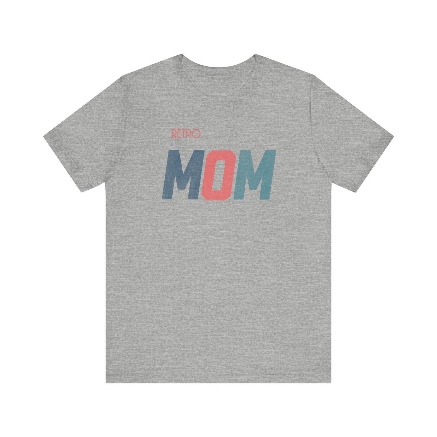 Retro MOM - Timeless Style for Modern Moms! Great Short Sleeve Cotton Crewneck Tshirt Makes a Great Mom Gift