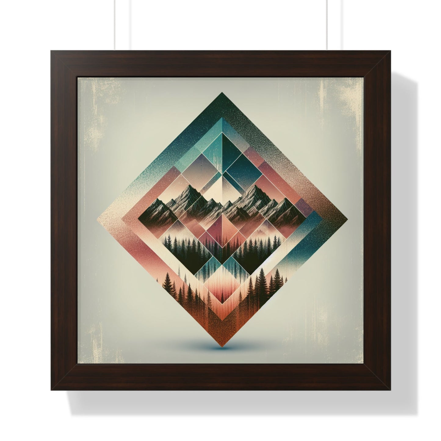 Nature Beauty Framed Vertical Poster Premium Quality Black Frame Great Gift, Outdoors, Husband Gift, Teacher Gift, Wife Gift