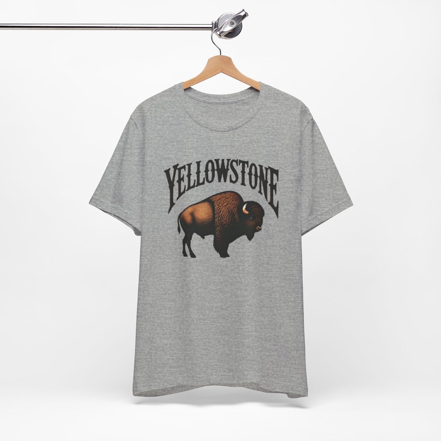 Yellowstone National Park Camping & Hiking Nature Lovers Unisex Short Sleeve Tee