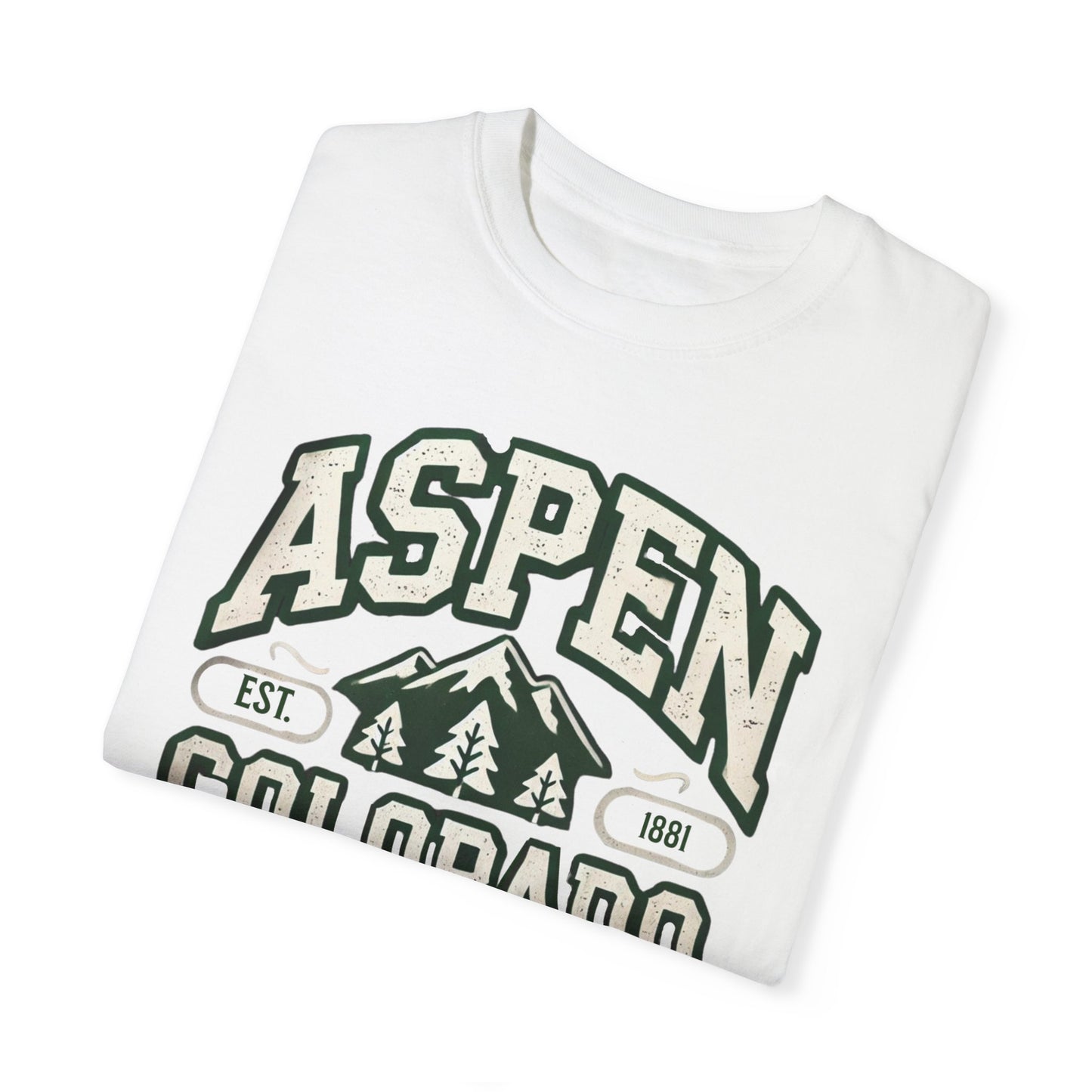 Aspen Colorado Graphic T-Shirt | Mountain Adventure Casual Tee