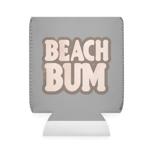 Beach Bum Can Cooler Sleeve Chill in Style with Your Own Beverage Holder Great Gift, Beach Lovers, Nature, Wife Gift Daughter Gift, Dad Gift