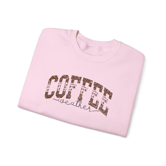 Coffee Weather Graphic Sweatshirt for Cozy Winter Vibes