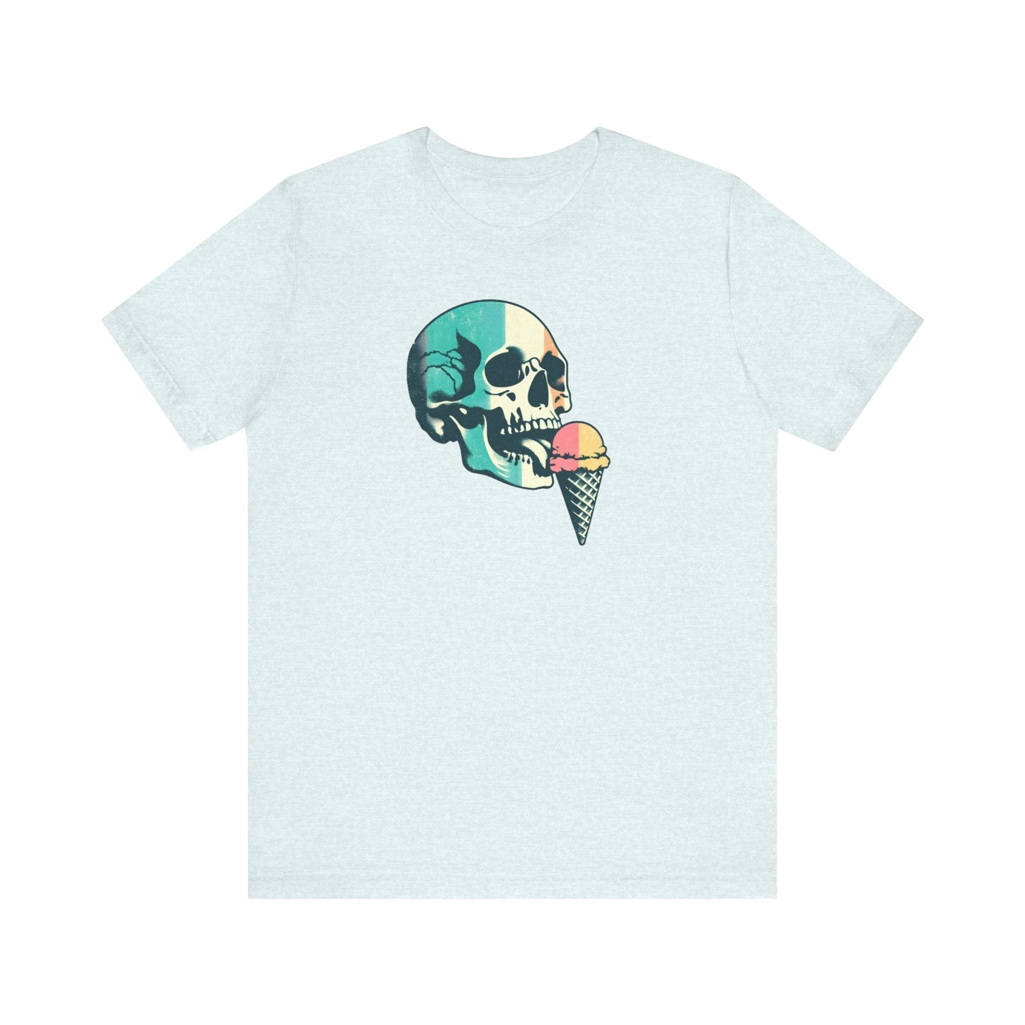 Skull Tee: Embrace Cool Comfort and Style with This Crewneck Tshirt Makes a Great Gift