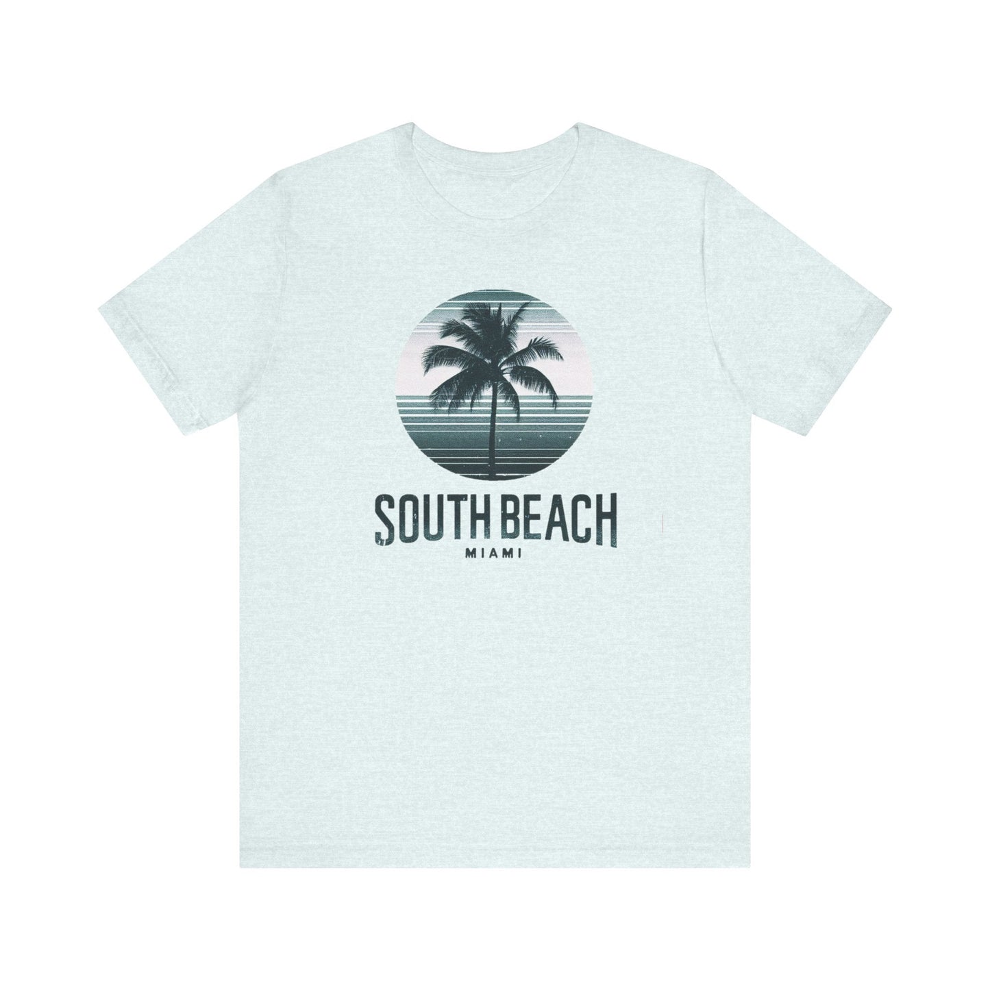 South Beach Serenity: Unisex Palm Trees Tee, the Ultimate Gift for Every Occasion Boyfriend Gift, Girlfriend Gift