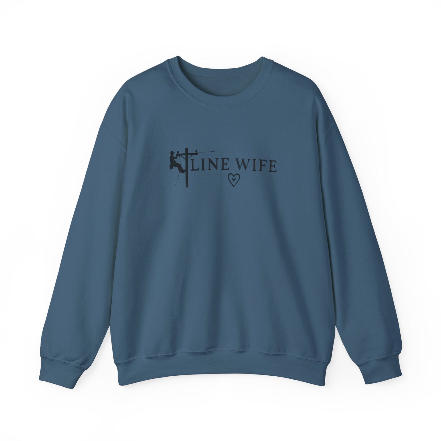 Lineman Wife Graphic Sweatshirt - Lineman Shirt Thoughtful Gift Idea for Loved Ones