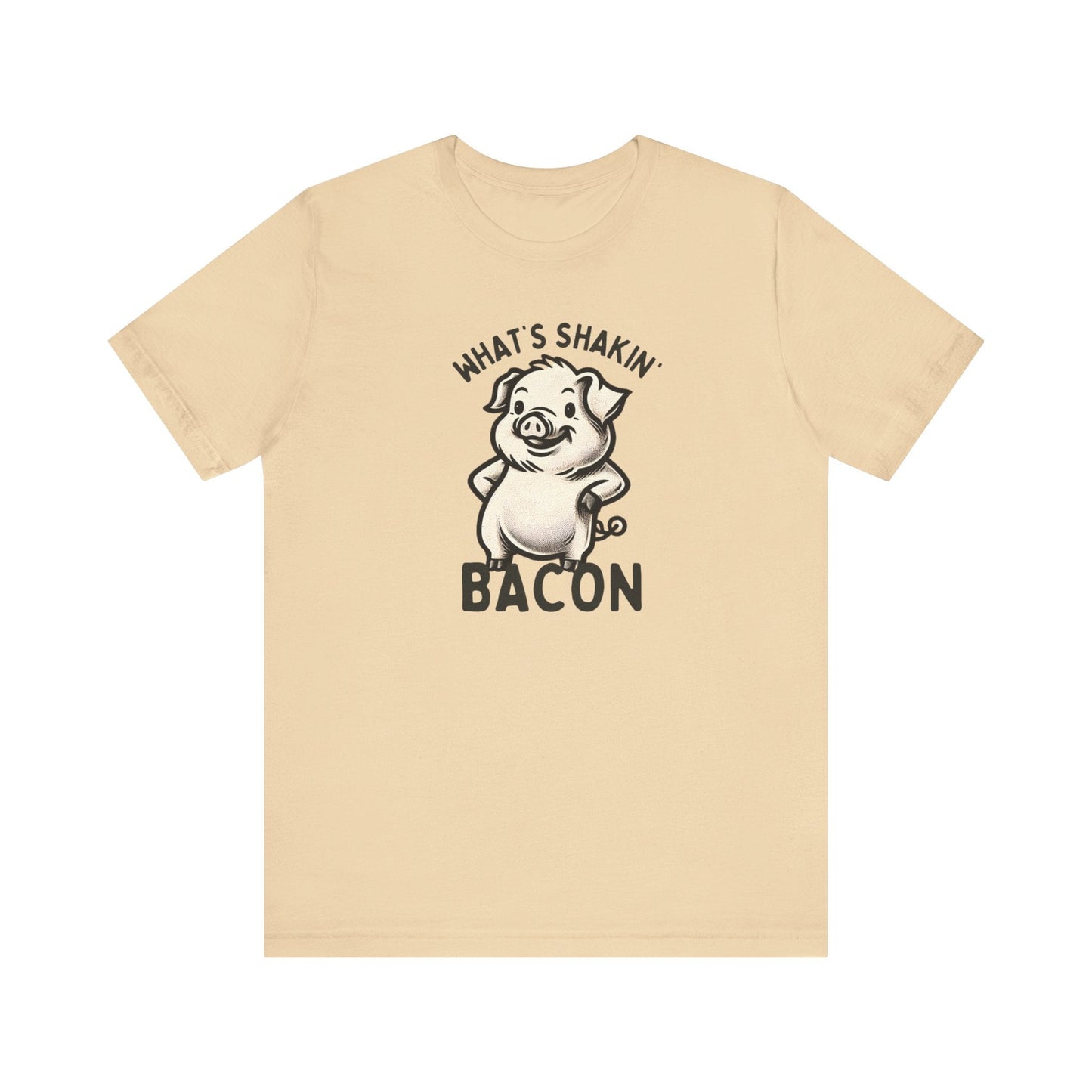 What's Shakin' Bacon? Dive into Fun with Our Classic Tee! Bacon Lovers!