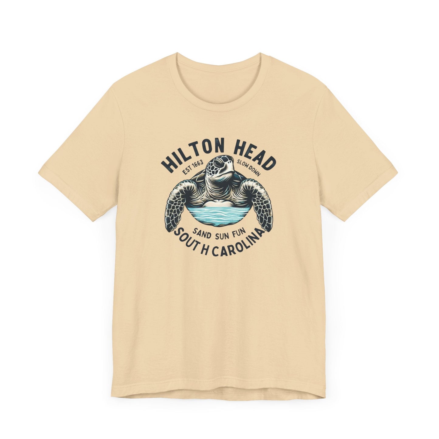 Hilton Head South Carolina Graphic Tee Vacation Shirt Beach Vibes Destination Shirt Great Gift Idea