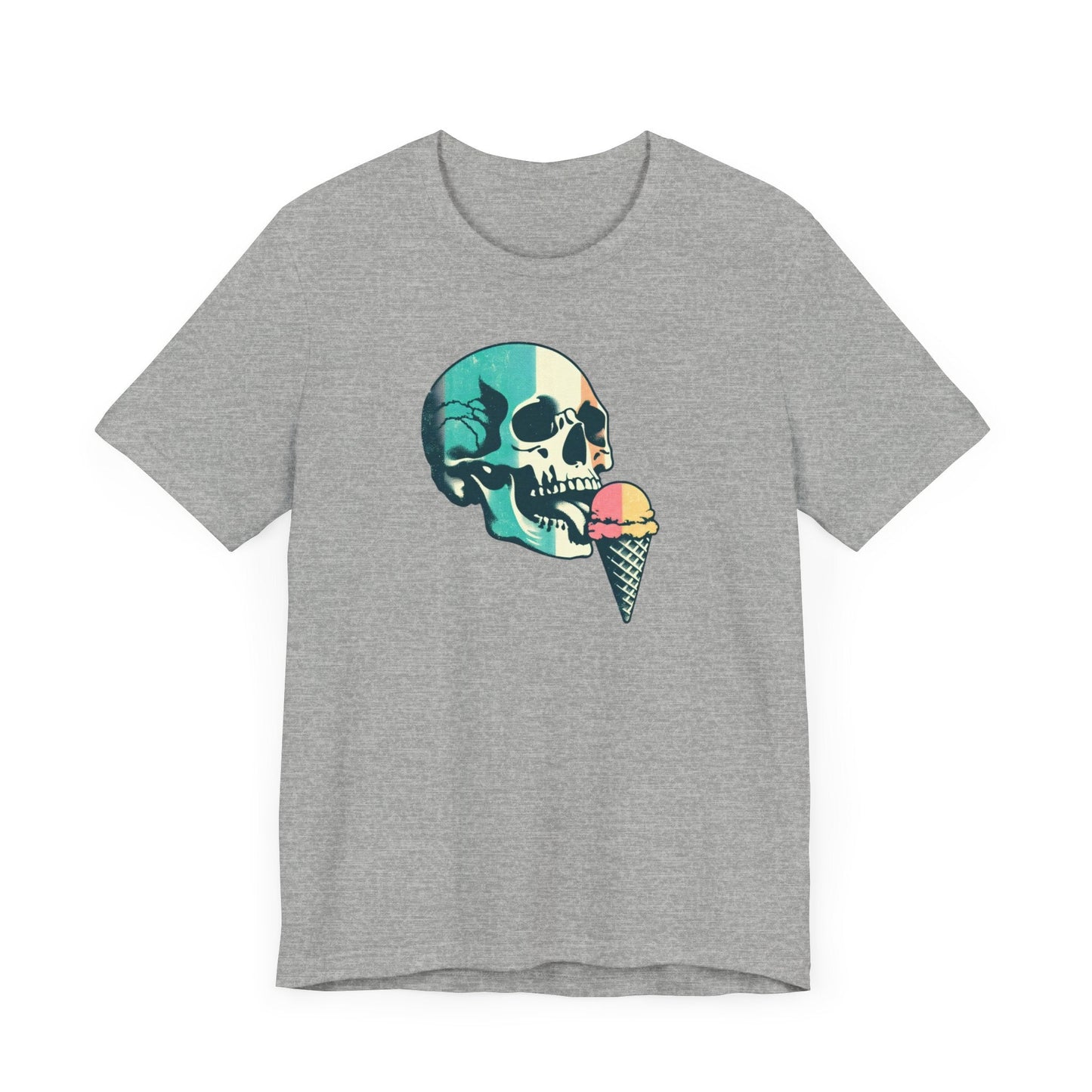 Skull Tee: Embrace Cool Comfort and Style with This Crewneck Tshirt Makes a Great Gift