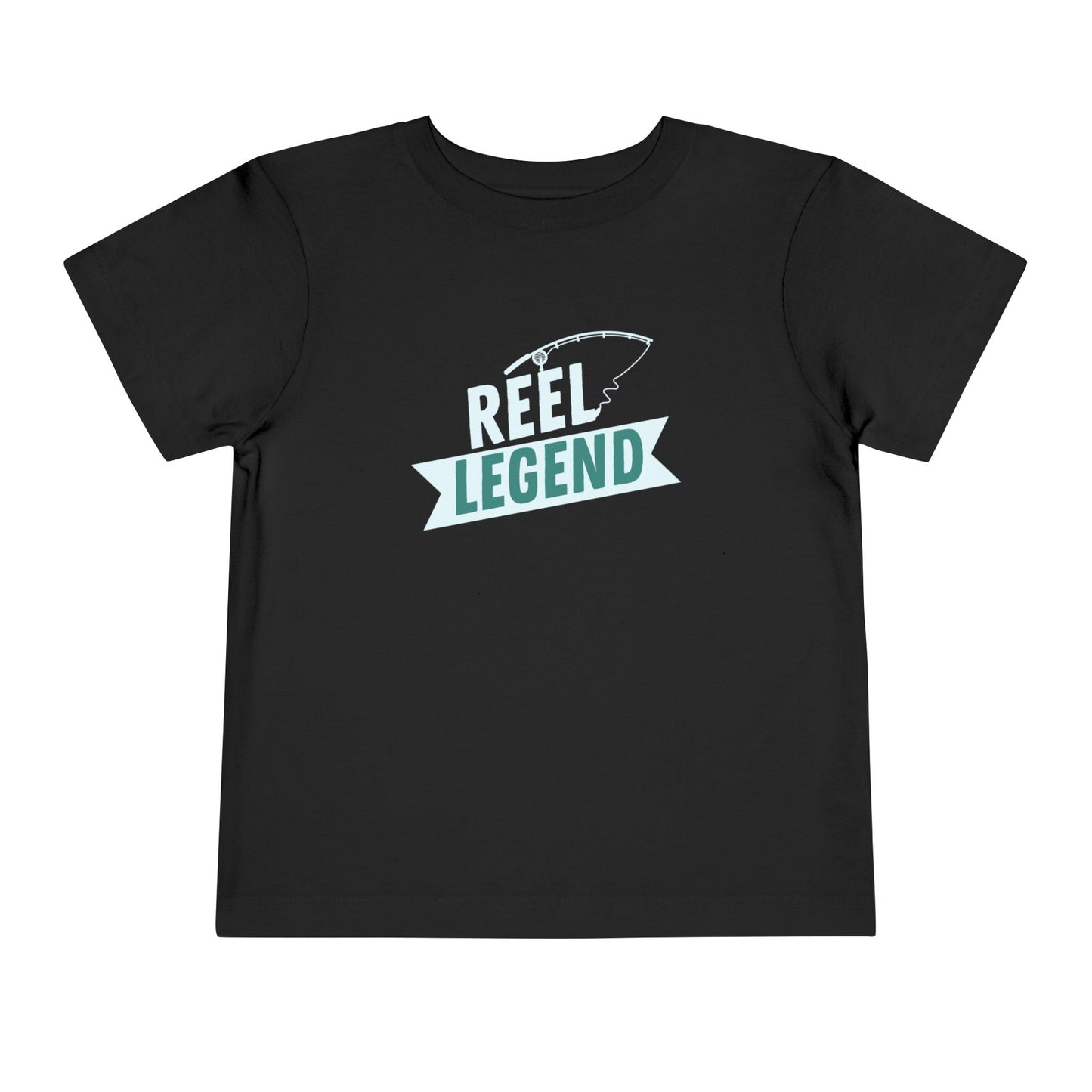 Reel Legend Toddler Short Sleeve Tee - Fun and Comfy Kids Fishing Shirt