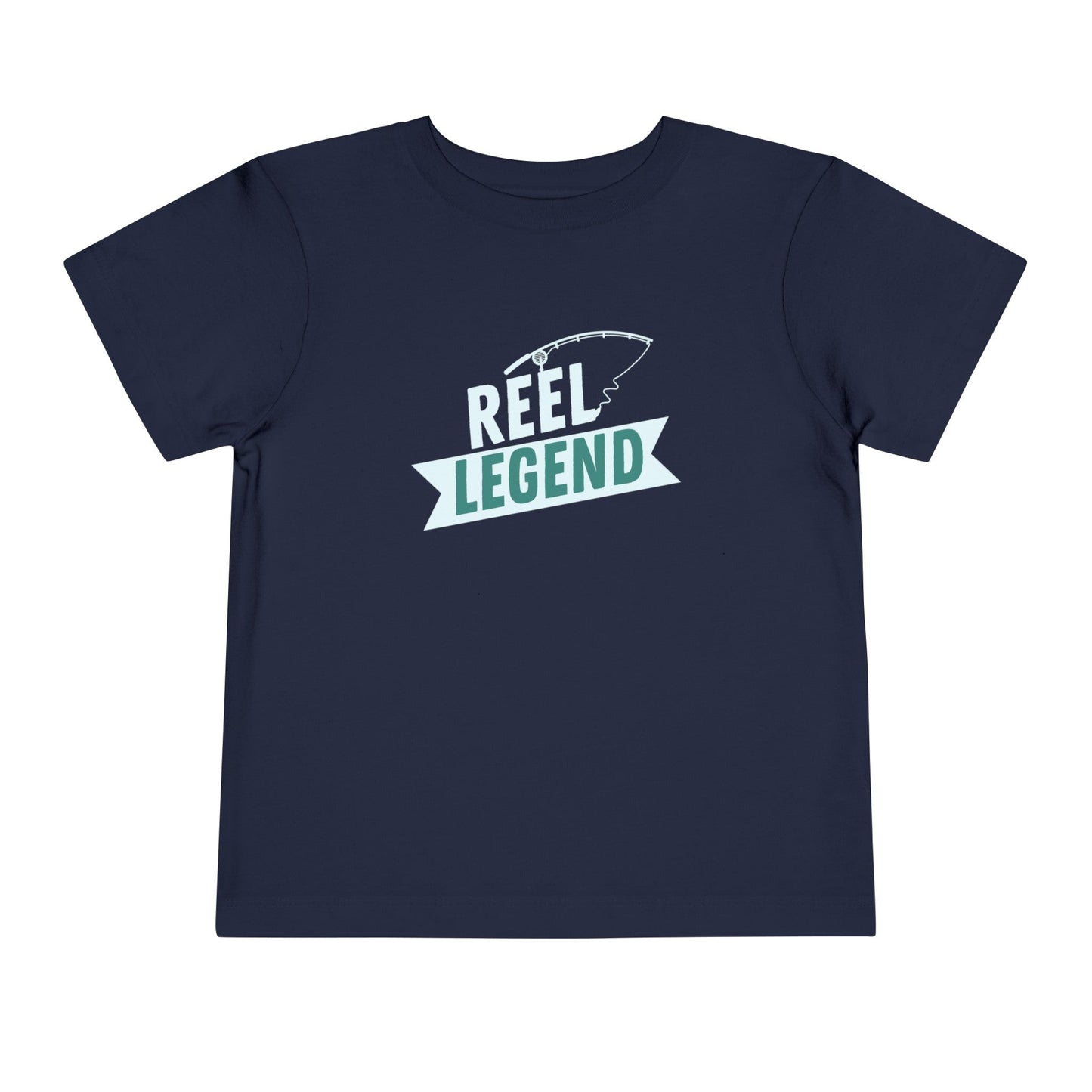 Reel Legend Toddler Short Sleeve Tee - Fun and Comfy Kids Fishing Shirt