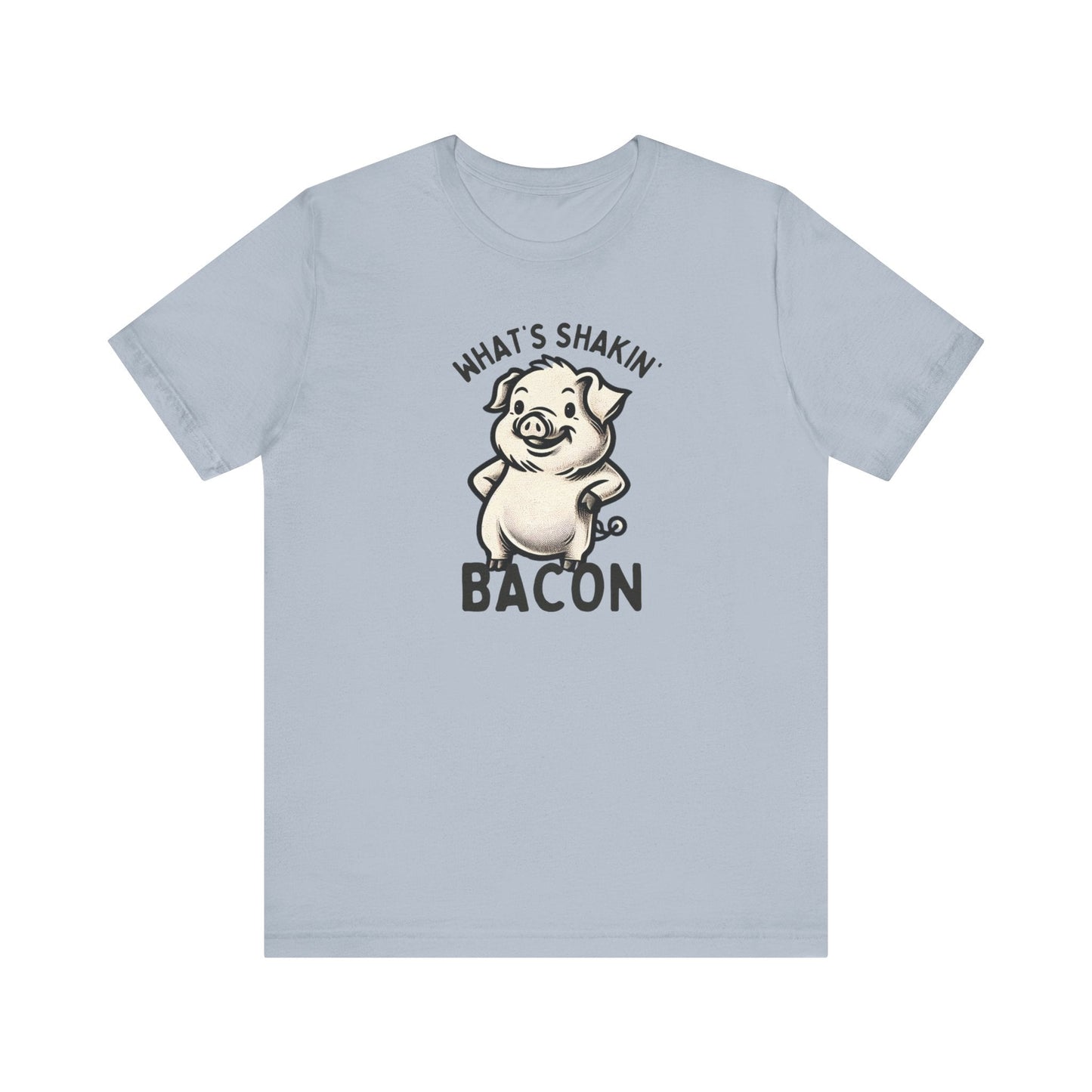 What's Shakin' Bacon? Dive into Fun with Our Classic Tee! Bacon Lovers!