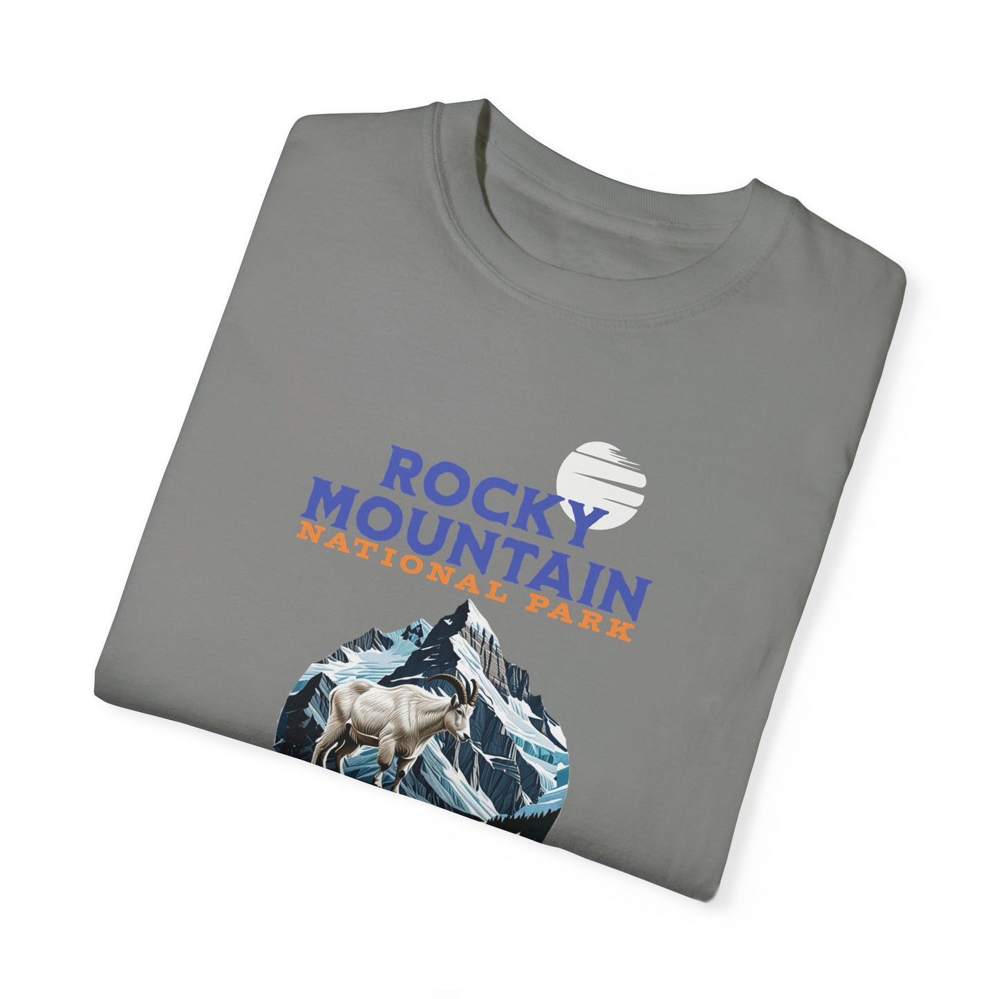 Rocky Mountain National Park Mountain Goat T-Shirt Wildlife Adventure Tee