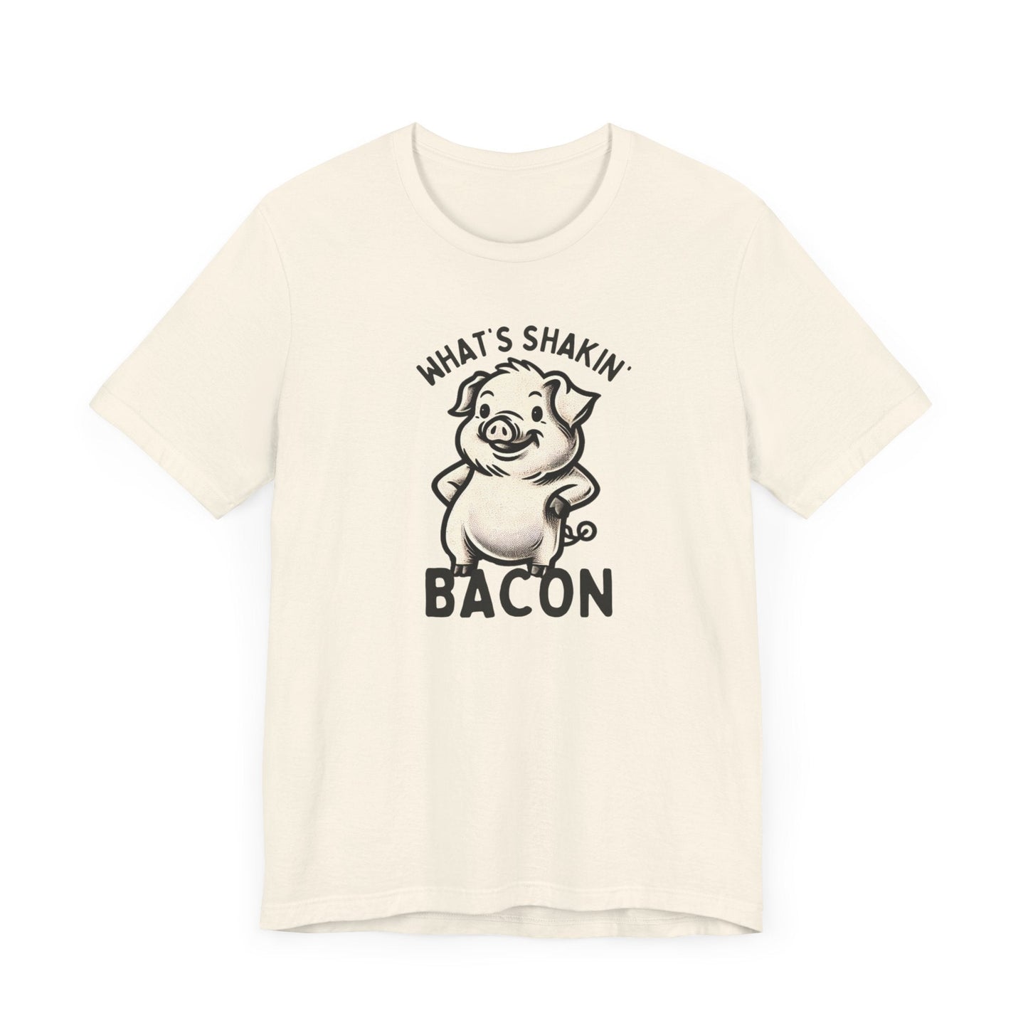 What's Shakin' Bacon? Dive into Fun with Our Classic Tee! Bacon Lovers!