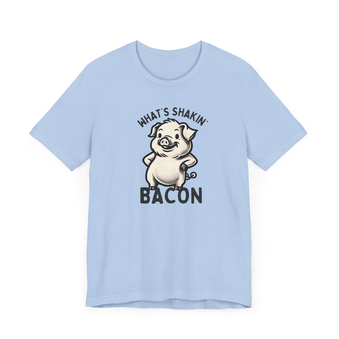 What's Shakin' Bacon? Dive into Fun with Our Classic Tee! Bacon Lovers!