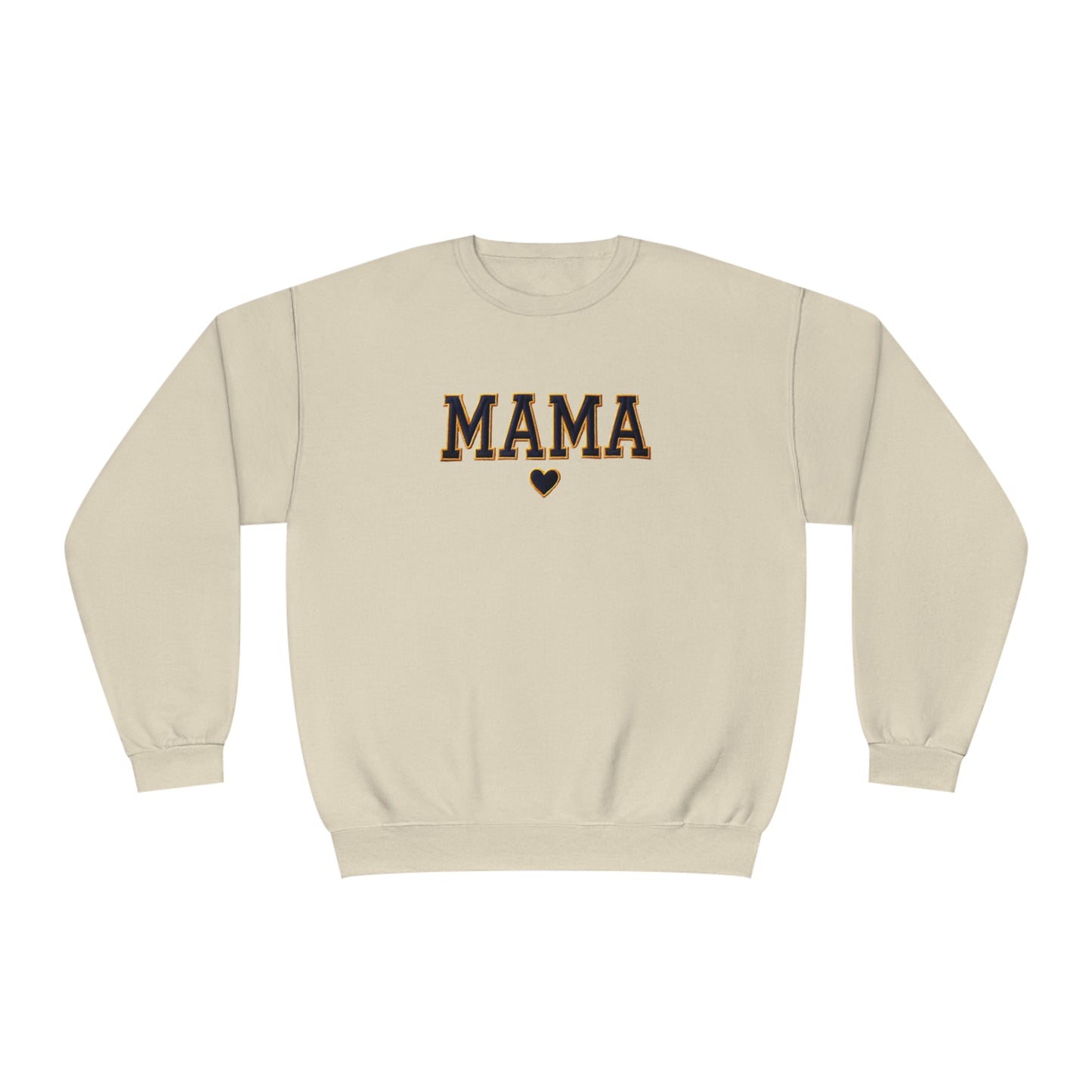 Mama Varsity Retro Graphic Crewneck Sweatshirt – Classic Style for Every Season