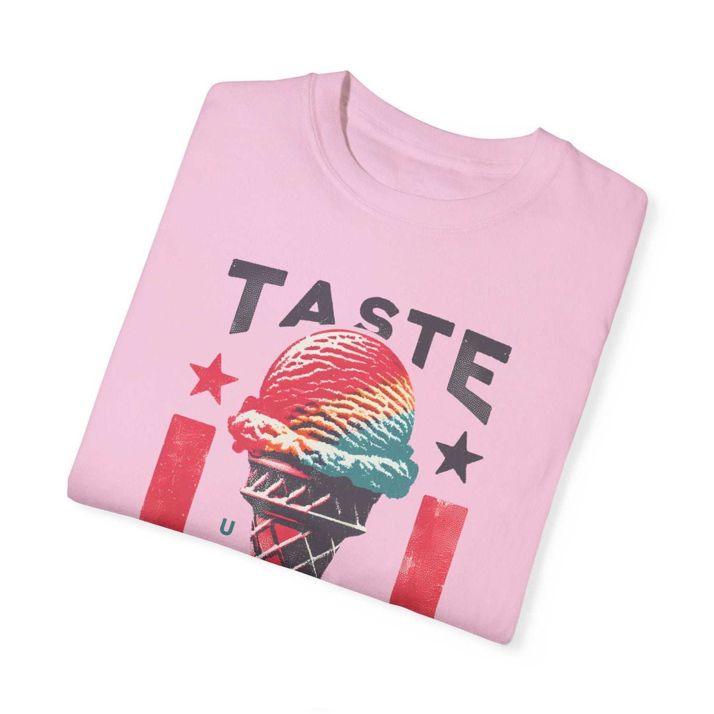 Patriotic Ice Cream Cone Tee - Show Your Spirit with Comfort Colors 1717 4th of July, Labor Day, Memorial Day