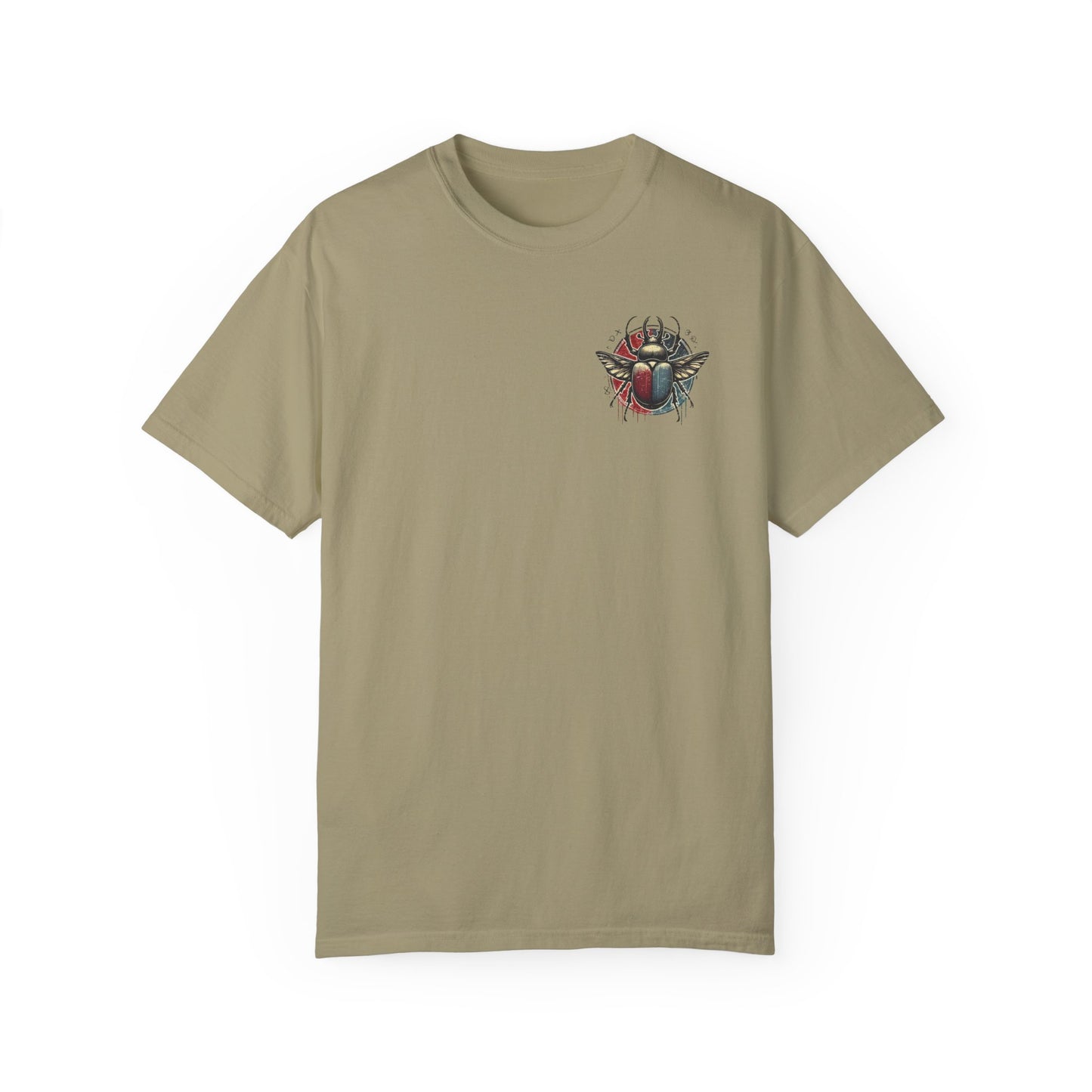 Mystic Beetle Design Unisex Comfort Colors Garment-Dyed T-Shirt | Relaxed Fit & Durable