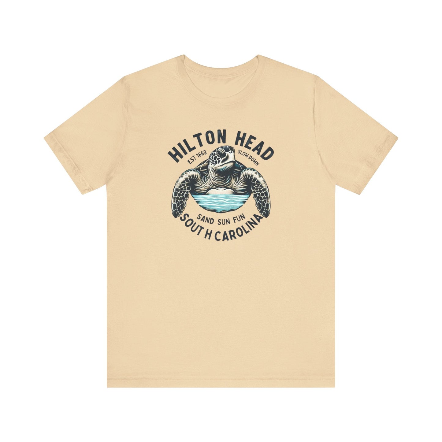 Hilton Head South Carolina Graphic Tee Vacation Shirt Beach Vibes Destination Shirt Great Gift Idea