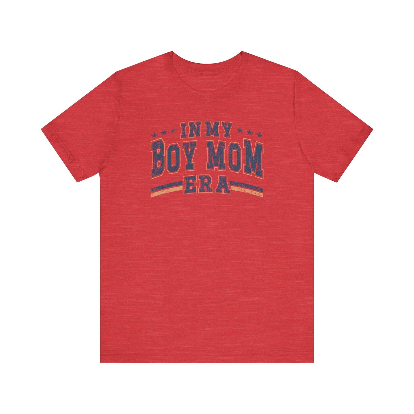 In My Boy Mom Era Tee – Comfortable & Stylish Womens Short Sleeve Crewneck Cotton T-Shirt Mom Gift, Mothers Day Gift