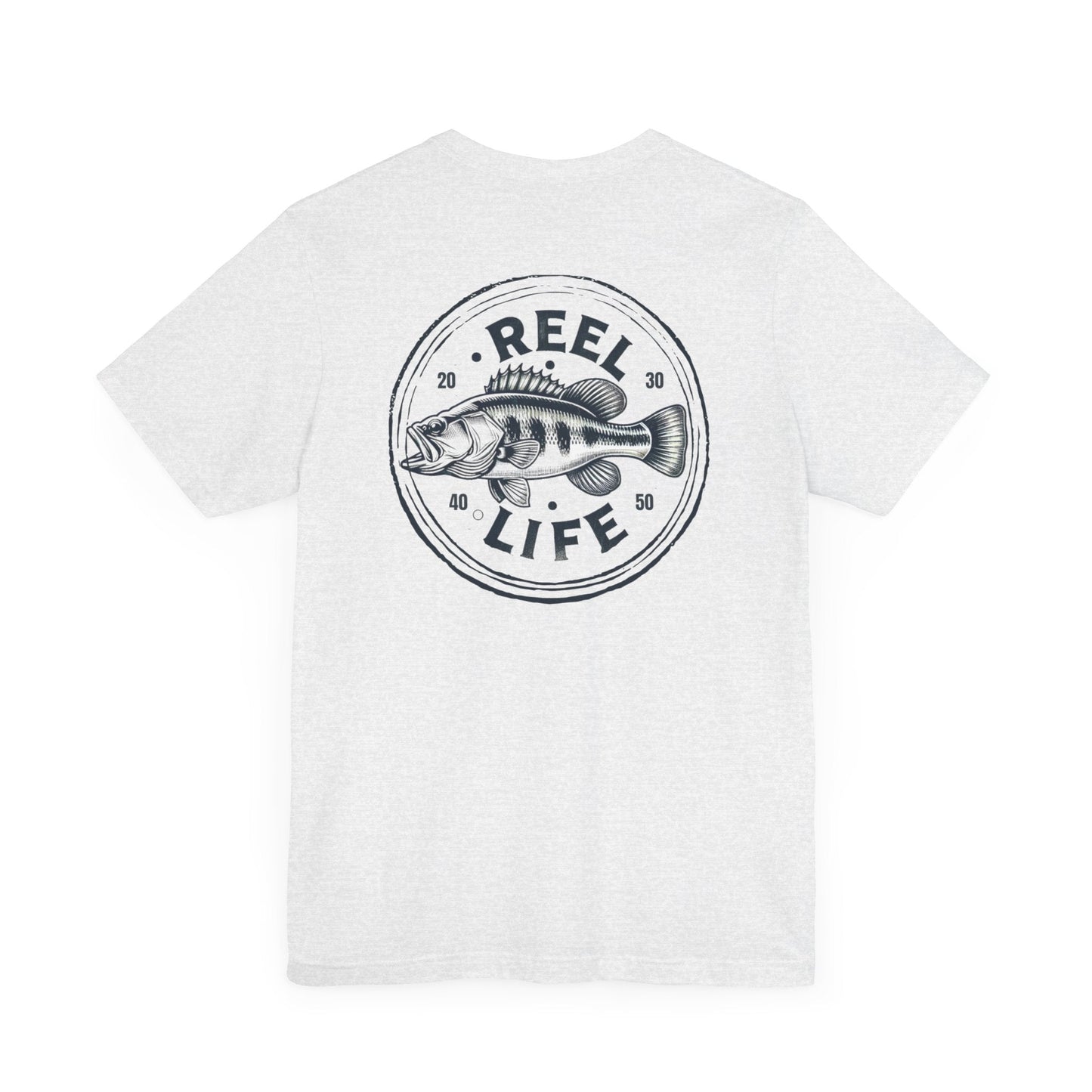 Reel Life Fishing Tee: Cast Away in Comfort & Style! Great Gift Idea for Anyone who Loves Fishing