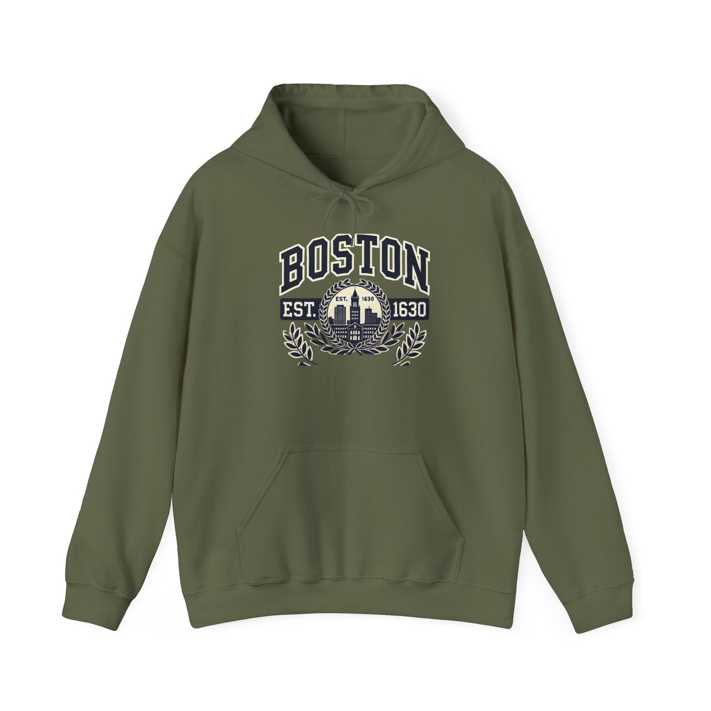 Boston Graphic Hoodie  Cozy City Adventure Sweatshirt