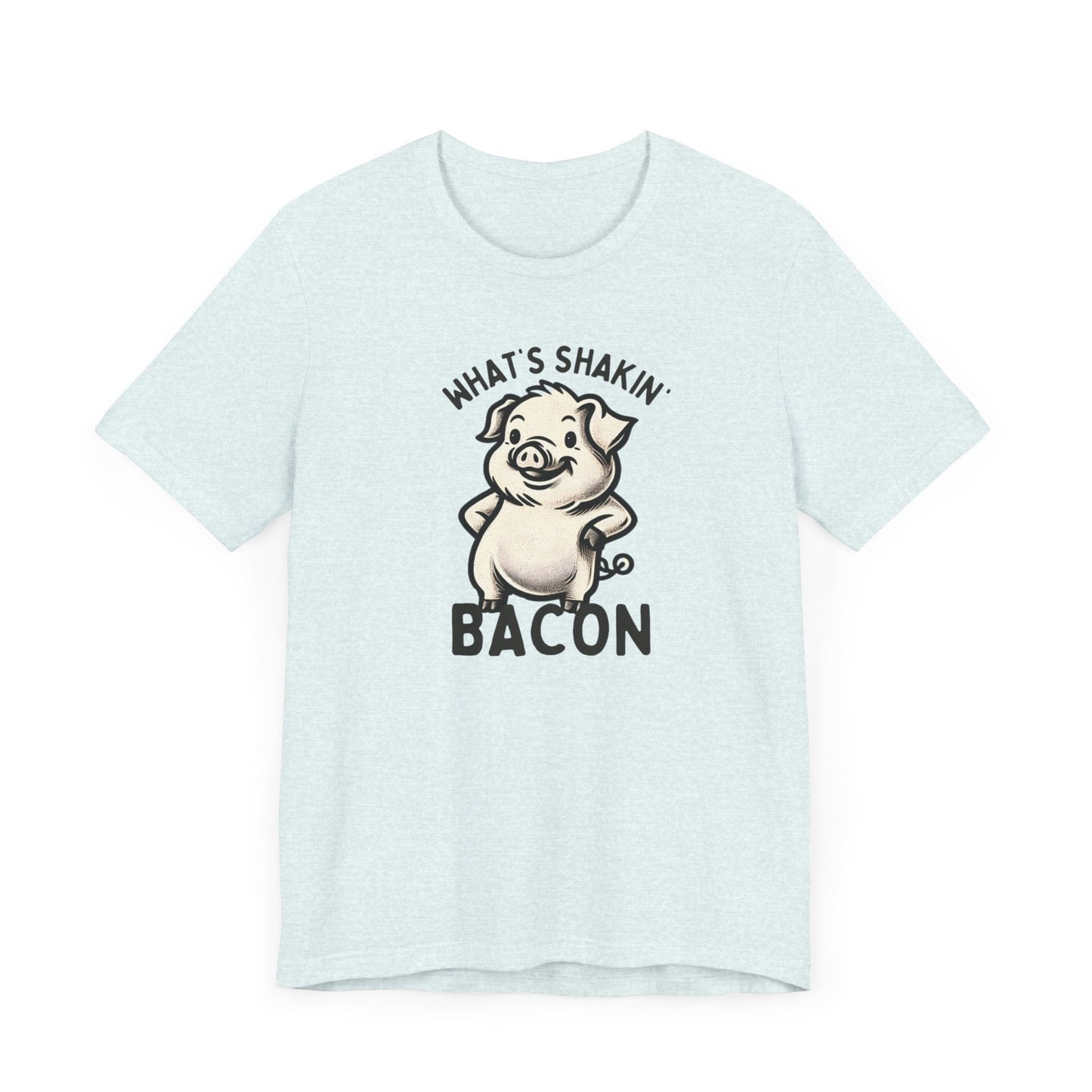 What's Shakin' Bacon? Dive into Fun with Our Classic Tee! Bacon Lovers!