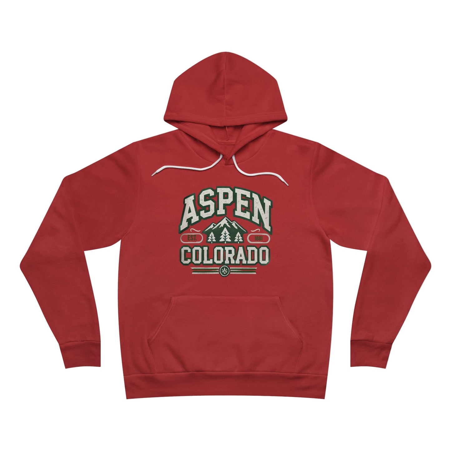 Aspen Colorado Graphic Hoodie | Mountain Adventure Pullover Sweatshirt