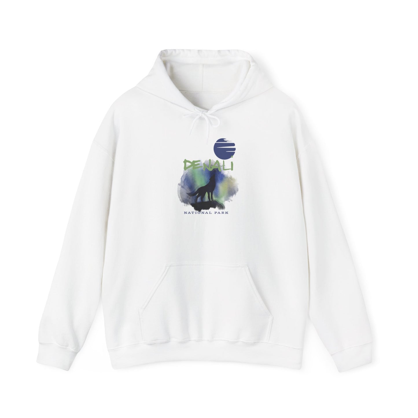 Denali Wolf Hoodie  Cozy Wildlife-Inspired Adventure Sweatshirt