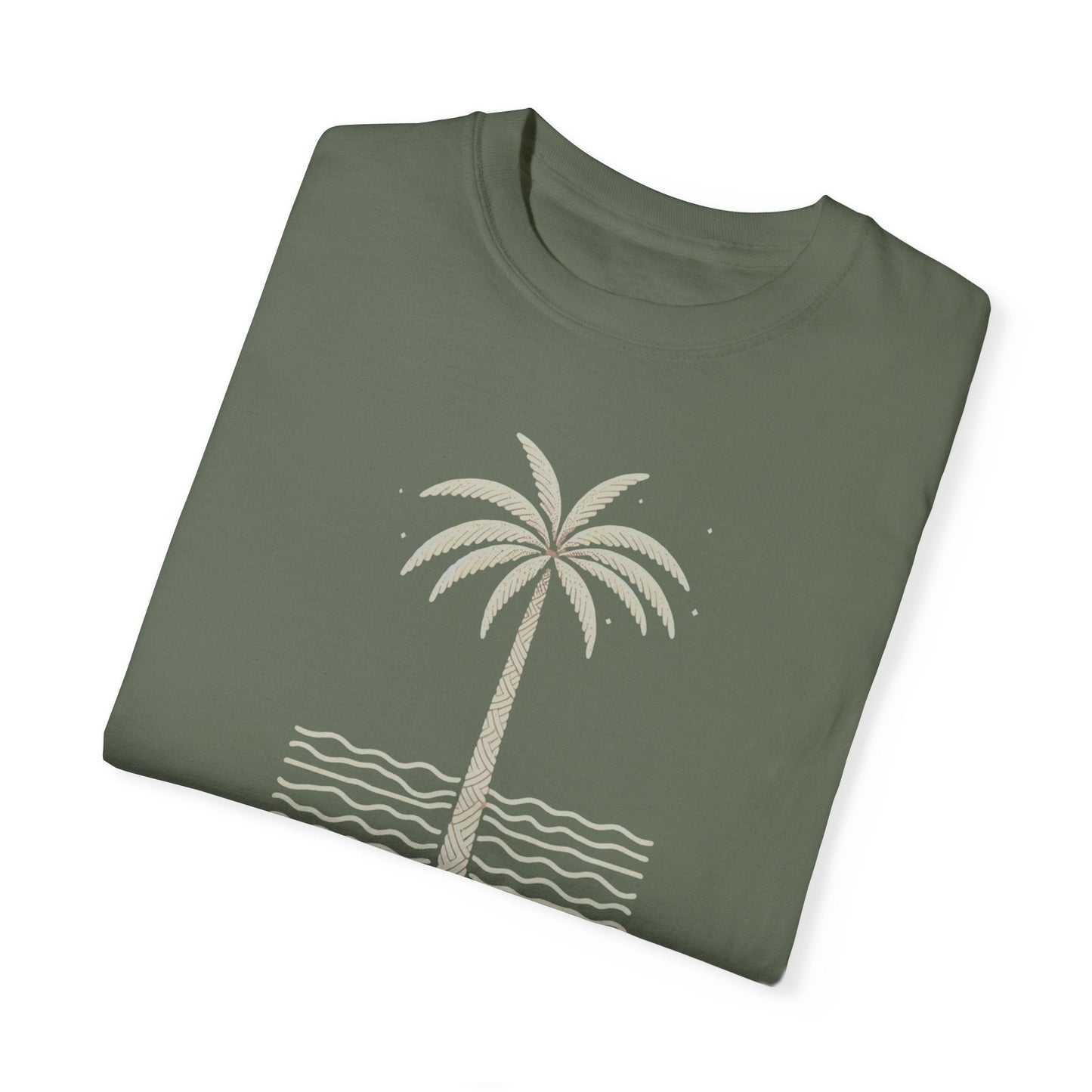 Daydreaming Under The Palms Comfort Colors 1717 Tee Beach Shirt, Great Gift, Sister Gift, Wife Gift, Mom Gift, Mothers Day Gift Unisex