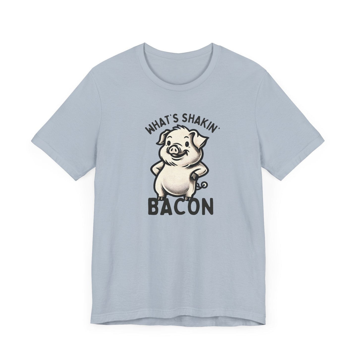 What's Shakin' Bacon? Dive into Fun with Our Classic Tee! Bacon Lovers!