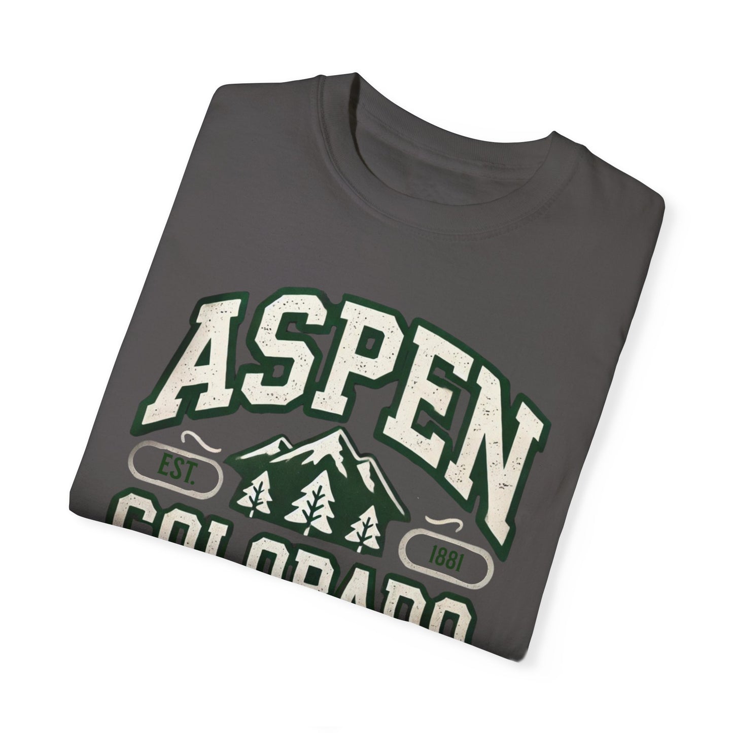 Aspen Colorado Graphic T-Shirt | Mountain Adventure Casual Tee