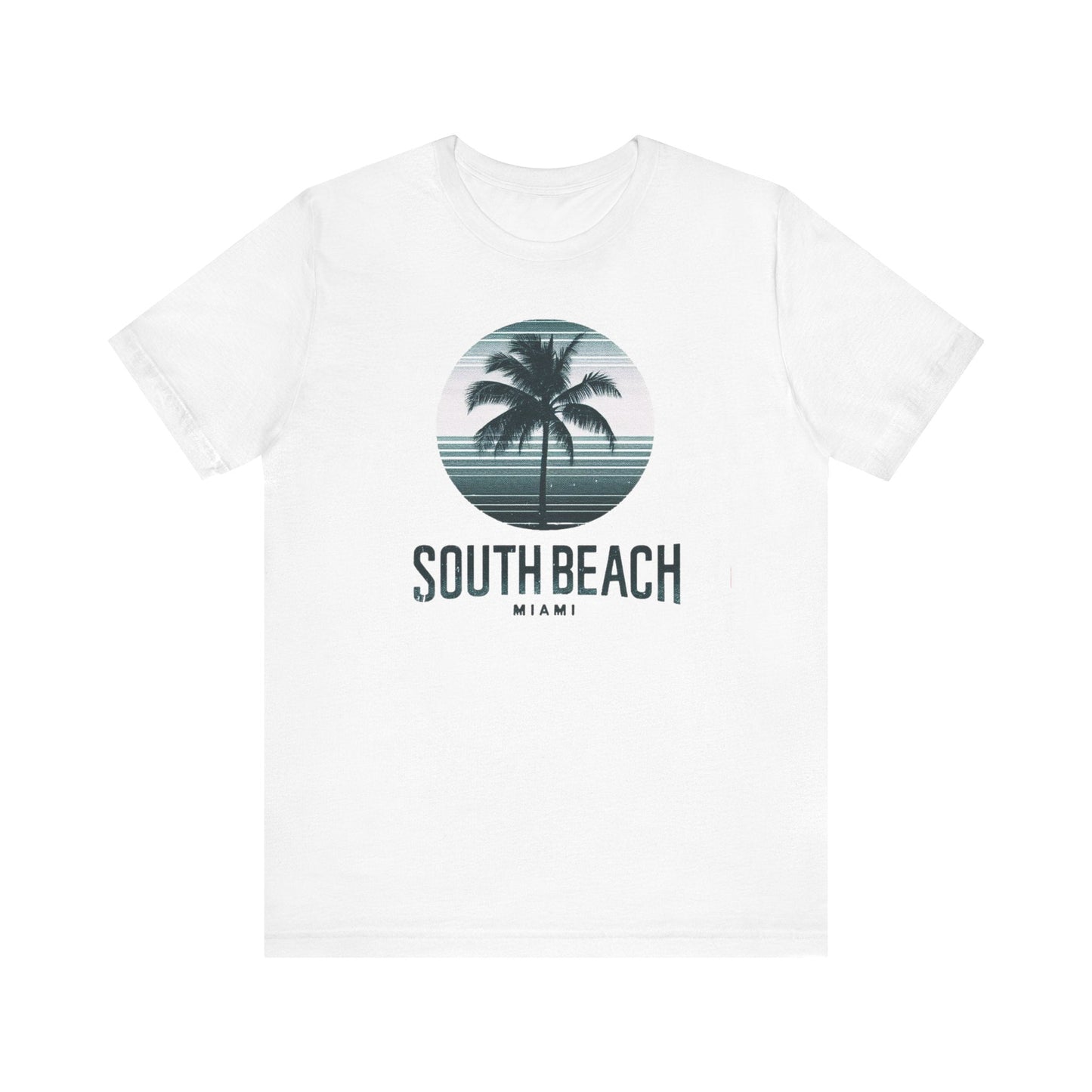 South Beach Serenity: Unisex Palm Trees Tee, the Ultimate Gift for Every Occasion Boyfriend Gift, Girlfriend Gift