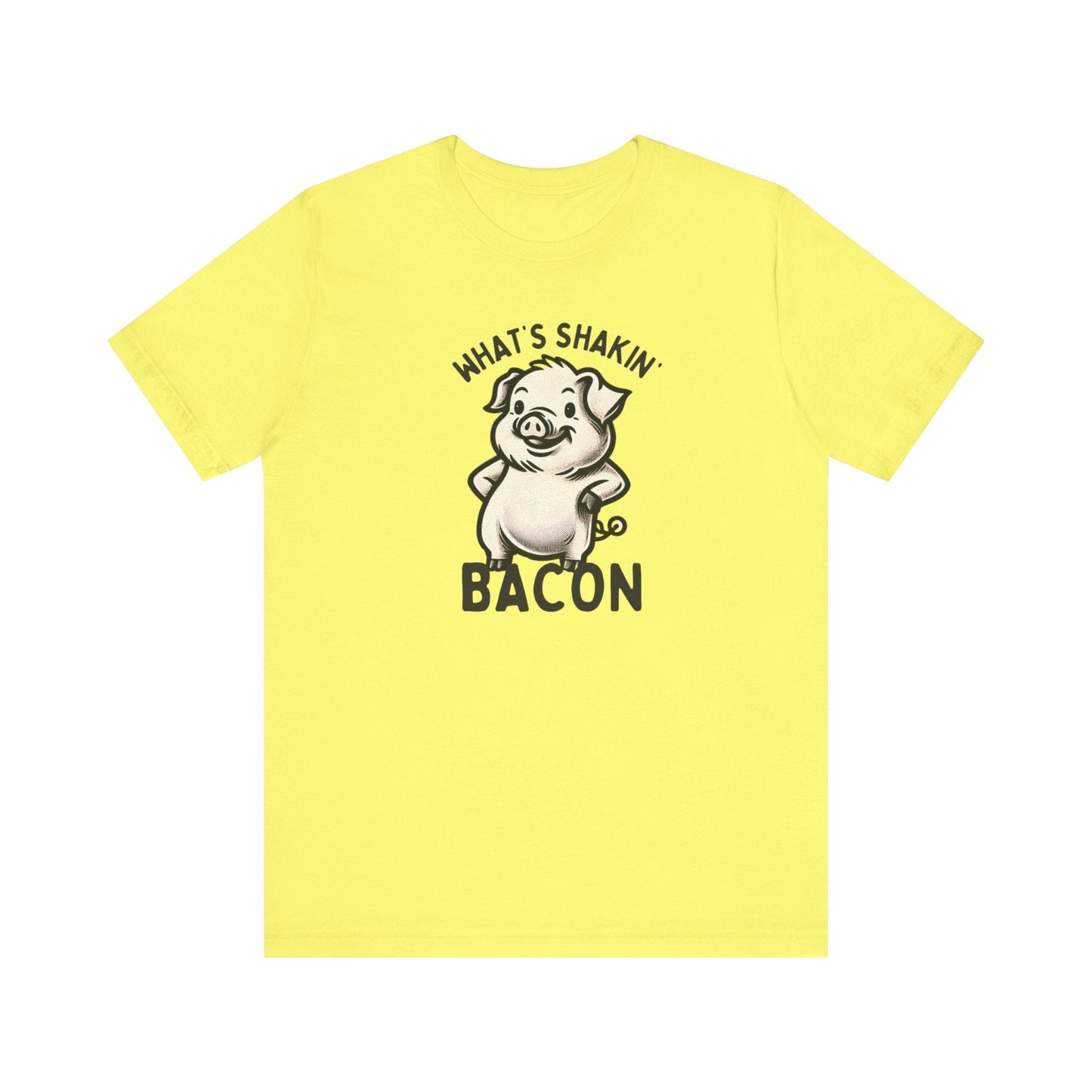 What's Shakin' Bacon? Dive into Fun with Our Classic Tee! Bacon Lovers!