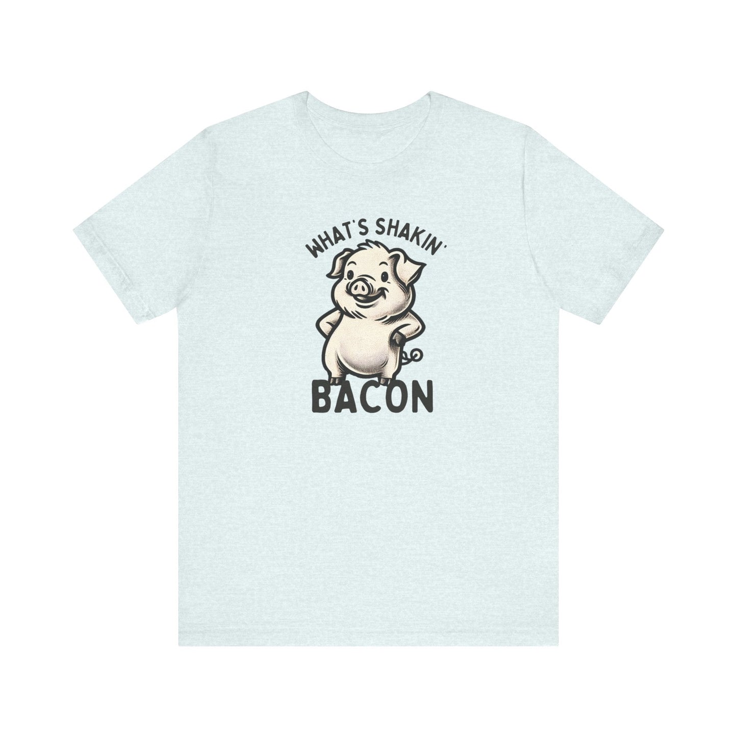 What's Shakin' Bacon? Dive into Fun with Our Classic Tee! Bacon Lovers!