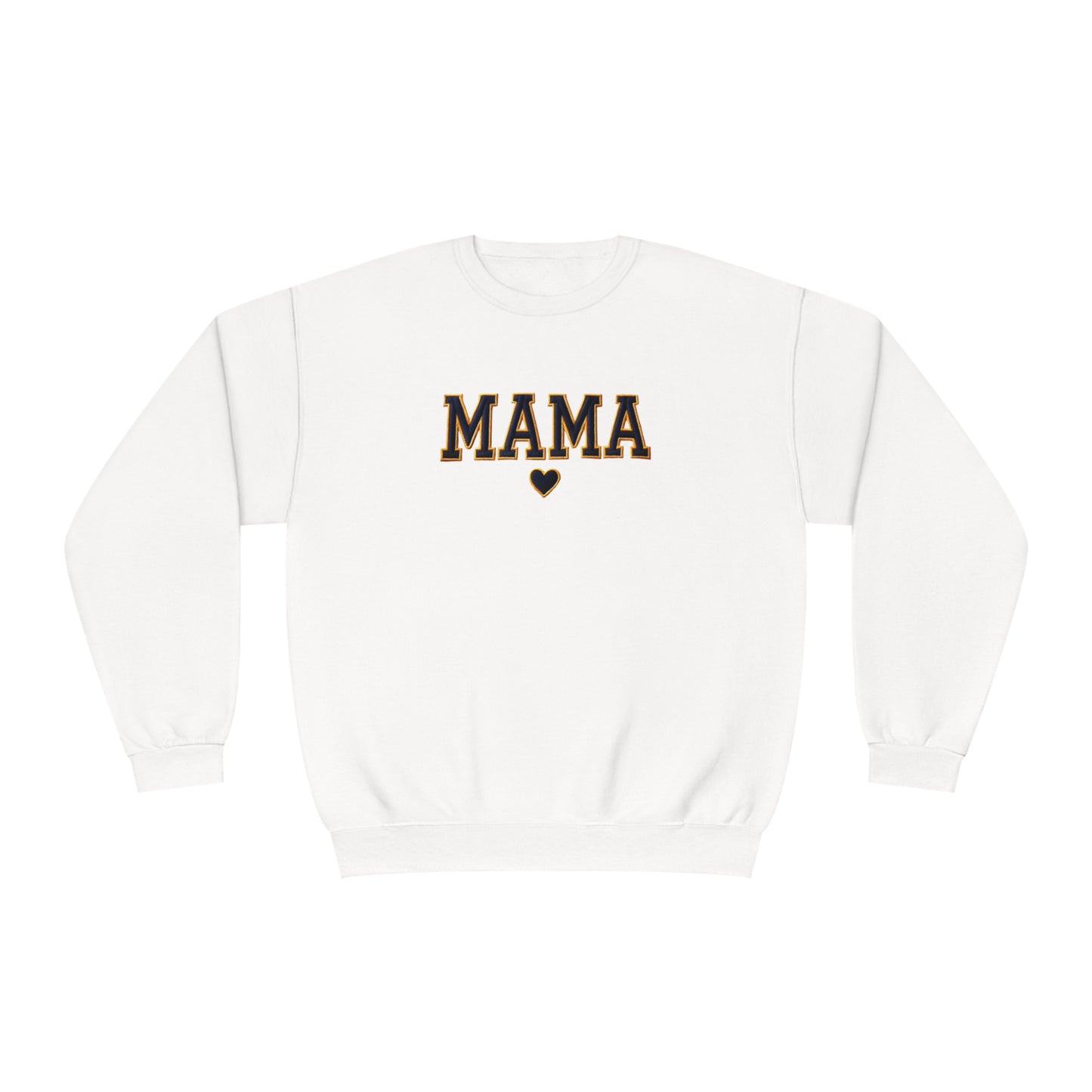 Mama Varsity Retro Graphic Crewneck Sweatshirt – Classic Style for Every Season