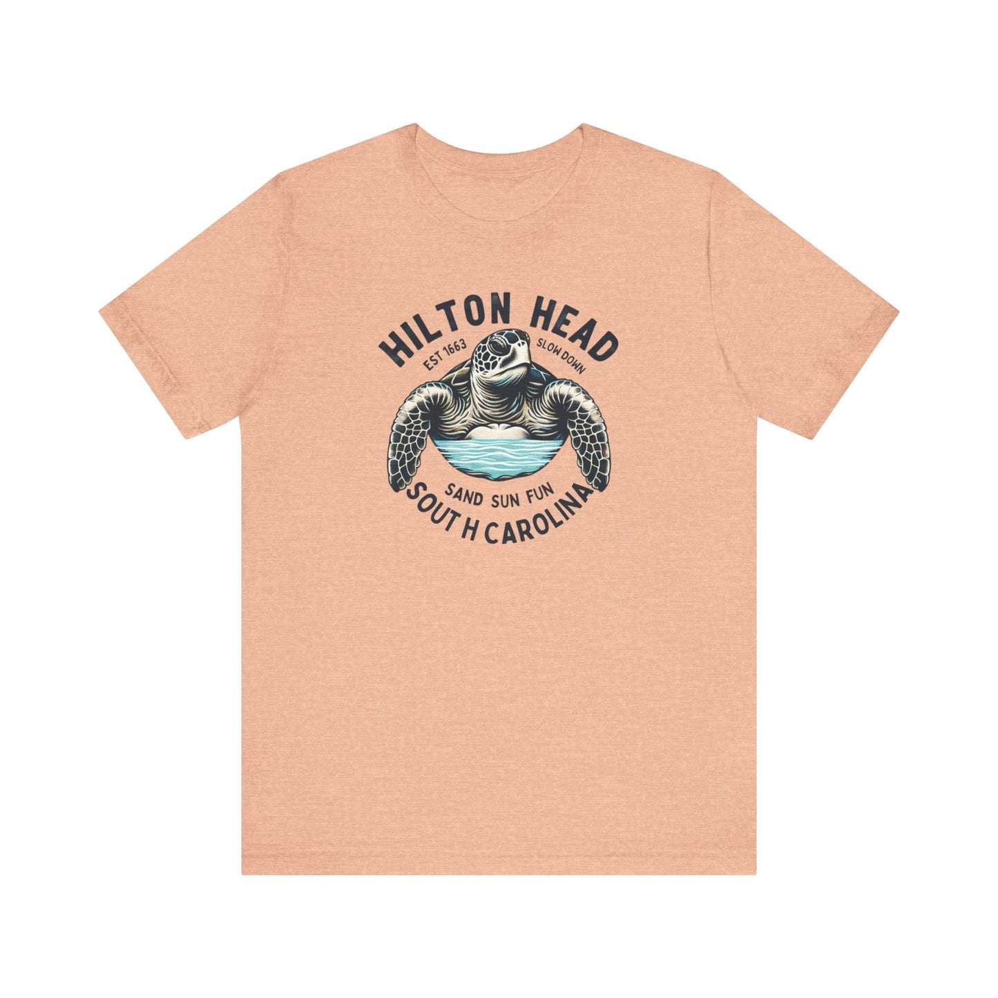 Hilton Head South Carolina Graphic Tee Vacation Shirt Beach Vibes Destination Shirt Great Gift Idea