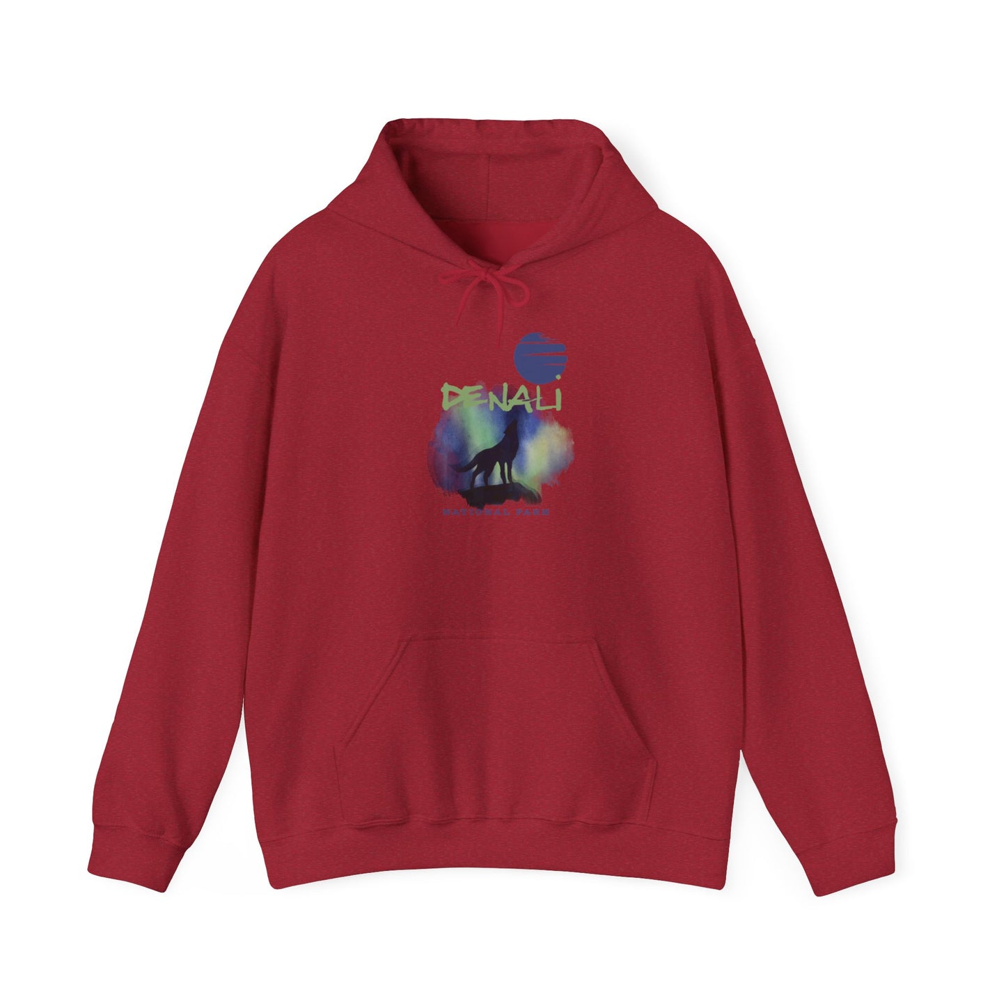 Denali Wolf Hoodie  Cozy Wildlife-Inspired Adventure Sweatshirt