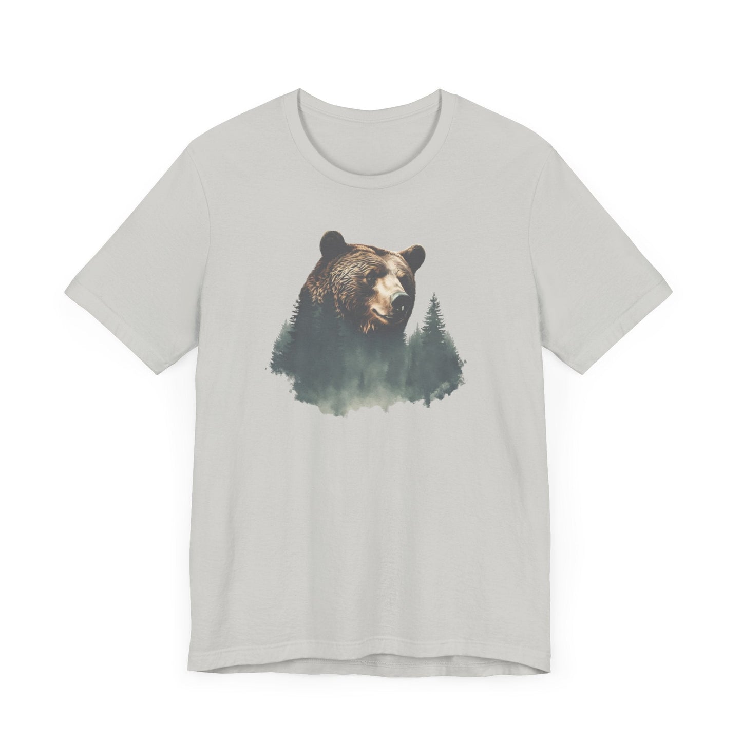 Respect the Locals Bear Life Mountain Escape Get Lost in Nature Unisex Jersey Great Gift, Dad Gift, Husband Gift, Camping Tshirt