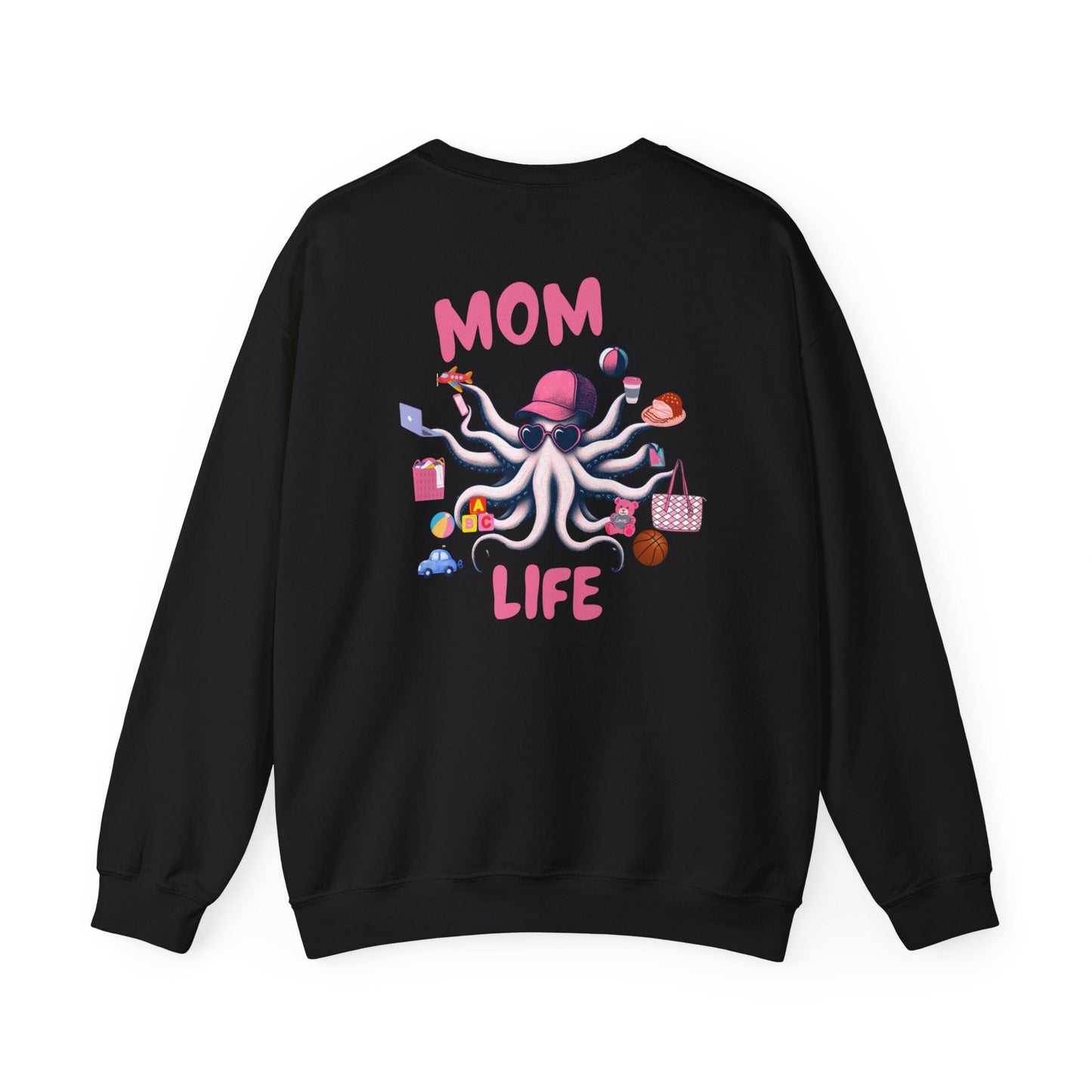 Mom Life Juggling Act and Loving It Octopus Sweatshirt Comfy Cozy and all Cotton