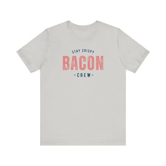 Join The Bacon Crew! Dive into Fun with Our Classic Tee! Bacon Lovers!