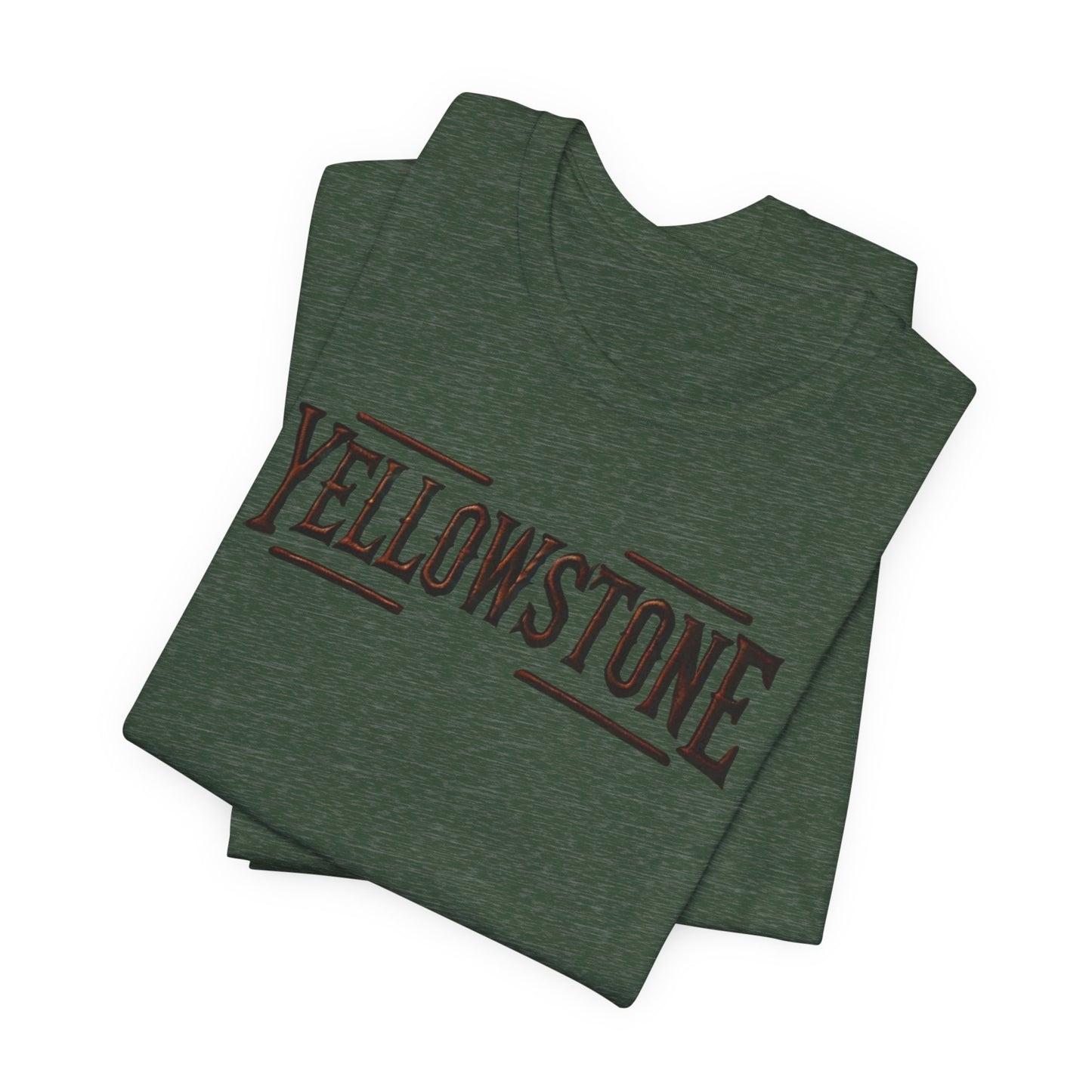 Yellowstone National Park Camping & Hiking Nature Lovers Unisex Short Sleeve Tee