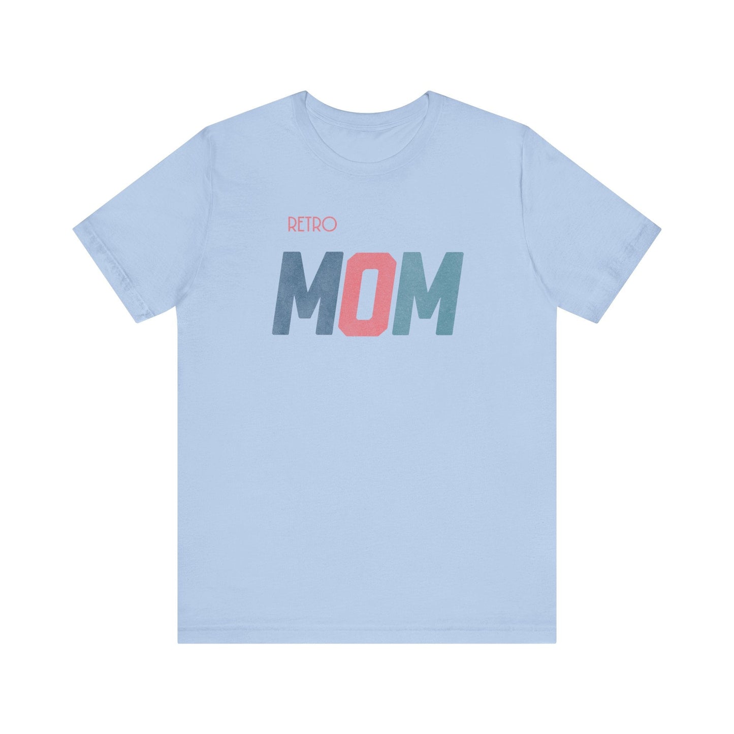 Retro MOM - Timeless Style for Modern Moms! Great Short Sleeve Cotton Crewneck Tshirt Makes a Great Mom Gift