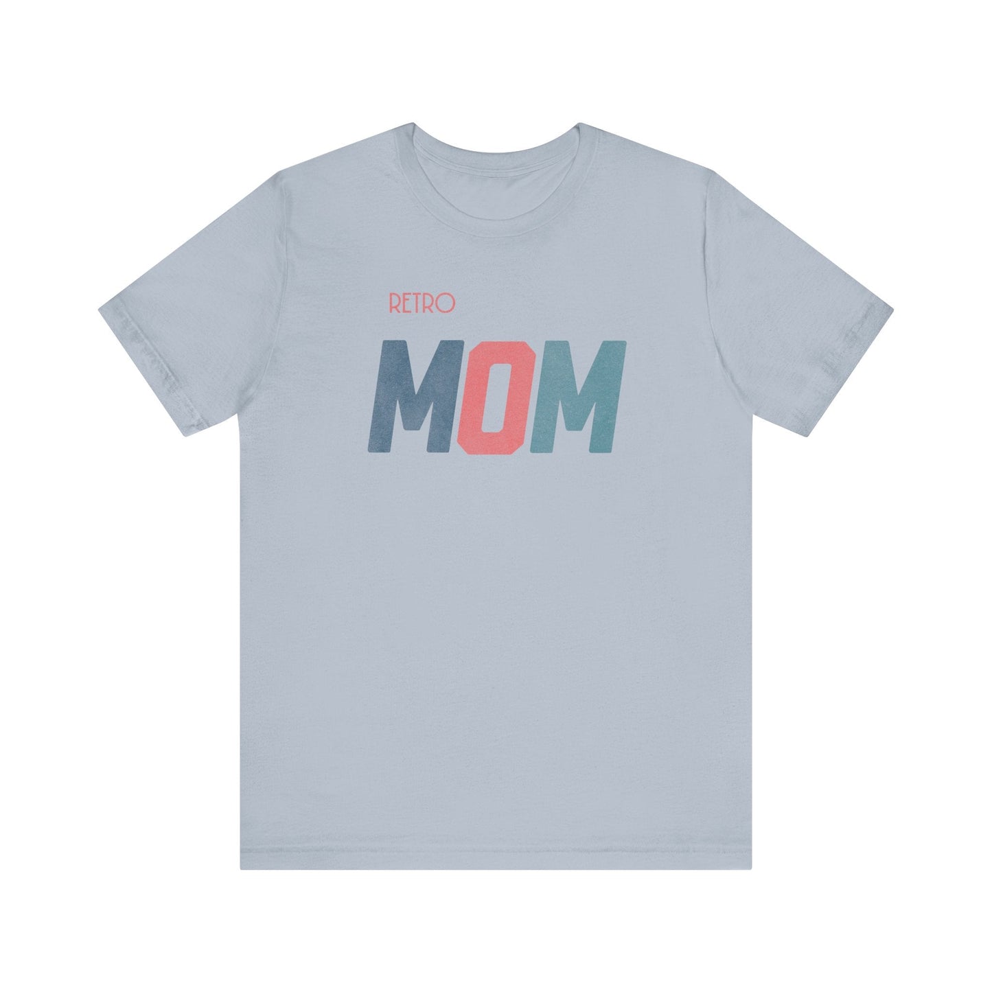 Retro MOM - Timeless Style for Modern Moms! Great Short Sleeve Cotton Crewneck Tshirt Makes a Great Mom Gift