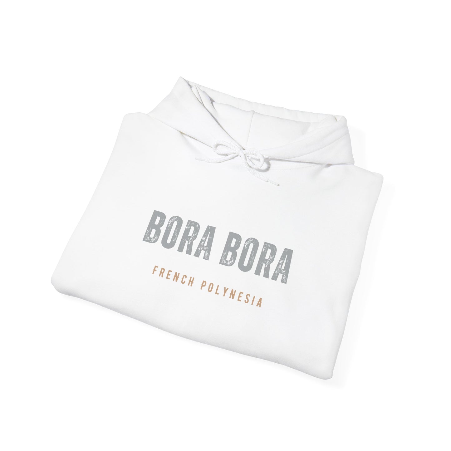 Bora Bora Unisex Heavy Blend Hooded Sweatshirt Cozy, Stylish, and Durable Vacation Destination Trave;l Shirt Great Gift