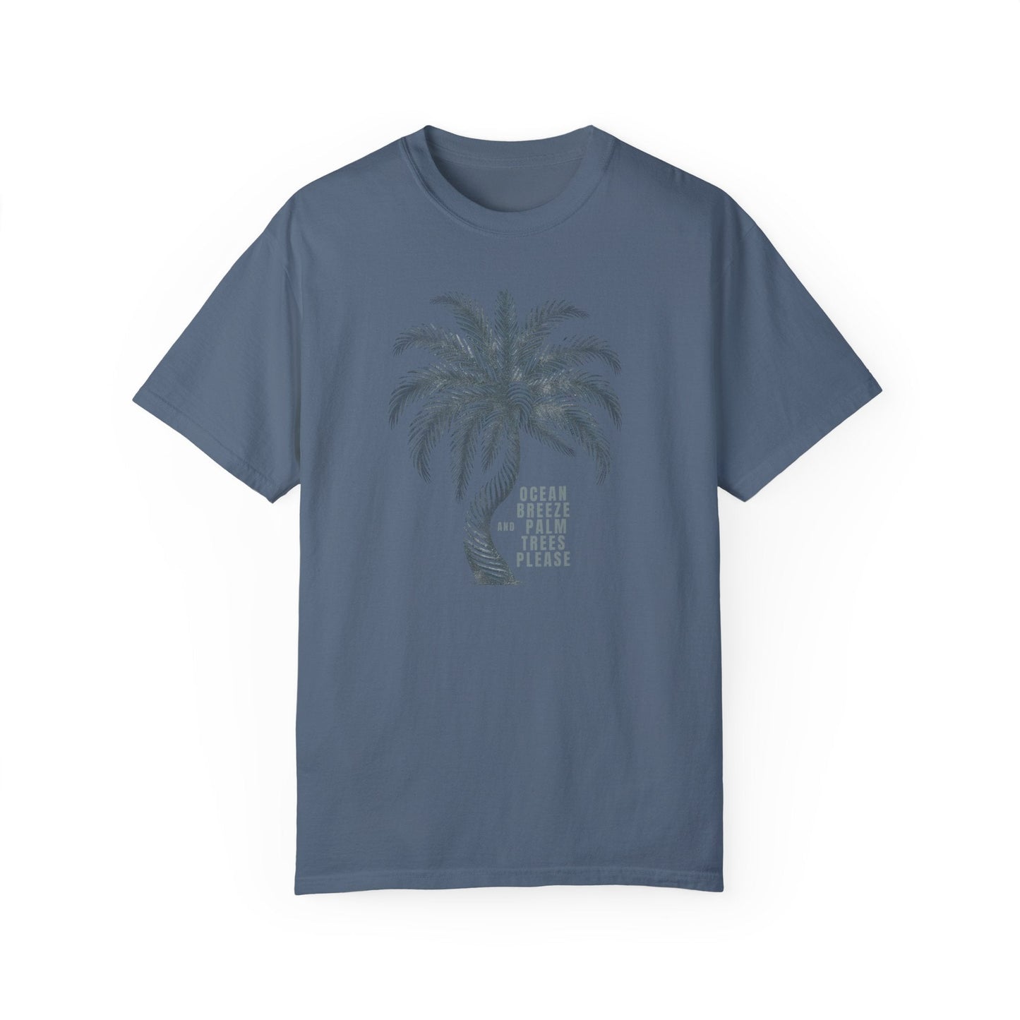 Ocean Breeze & Palm Trees: Enjoy Comfort with Our Cozy Cotton Tee Great Gift Tshirt